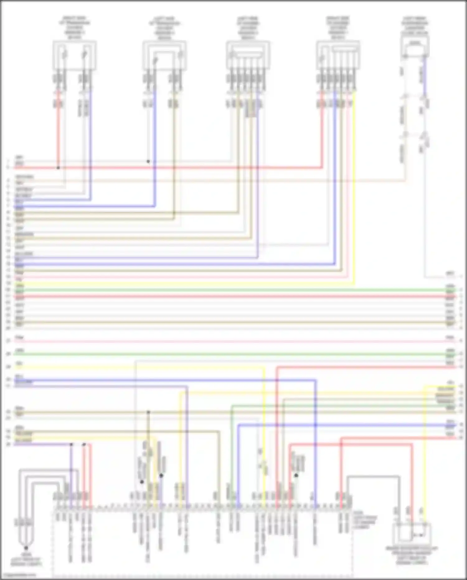 Stinger Kia I facelift (2020-2024): Wiring diagram engine performance 3.3l turbo (7 of 9)