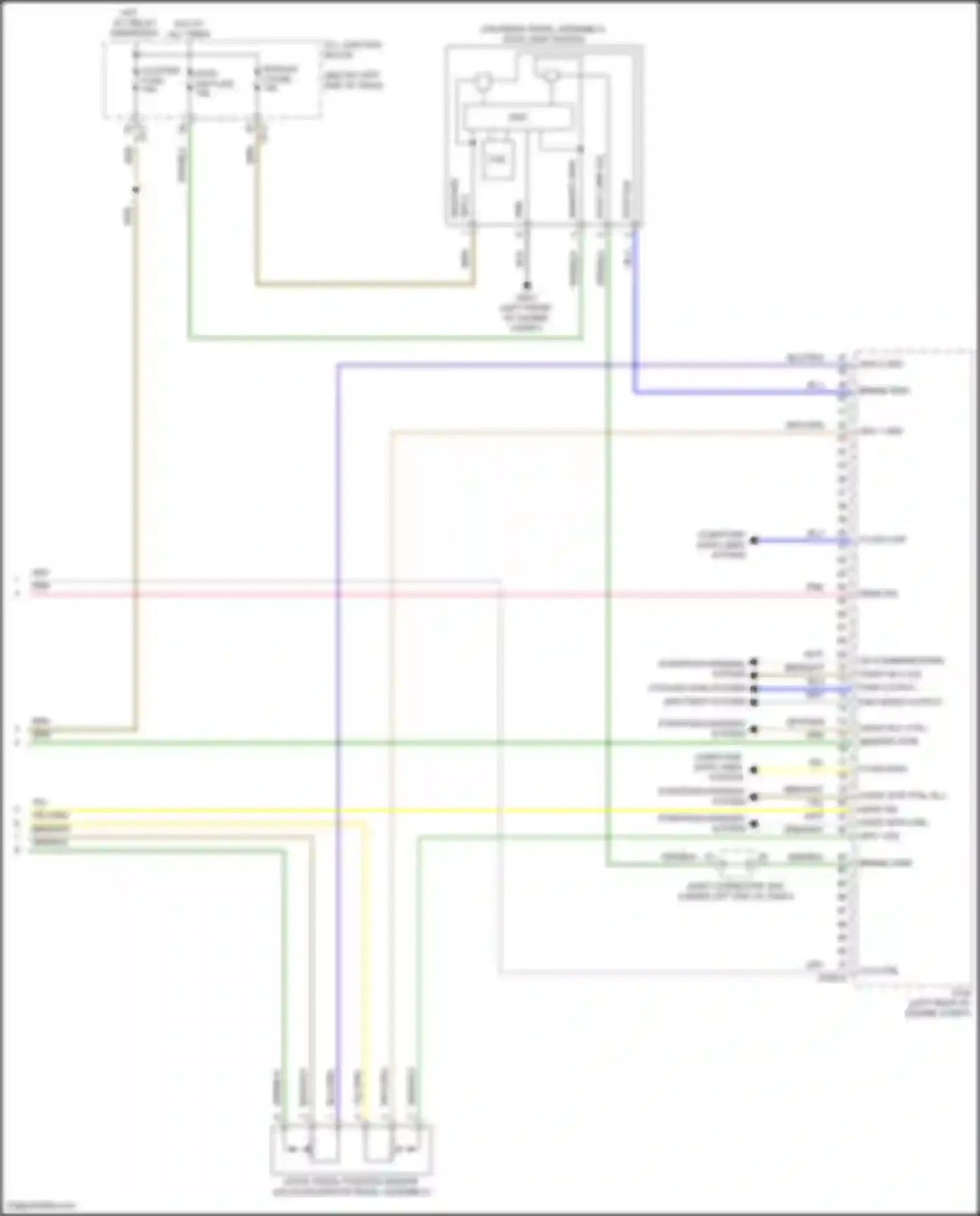 Stinger Kia I facelift (2020-2024): Wiring diagram engine performance 3.3l turbo (9 of 9)