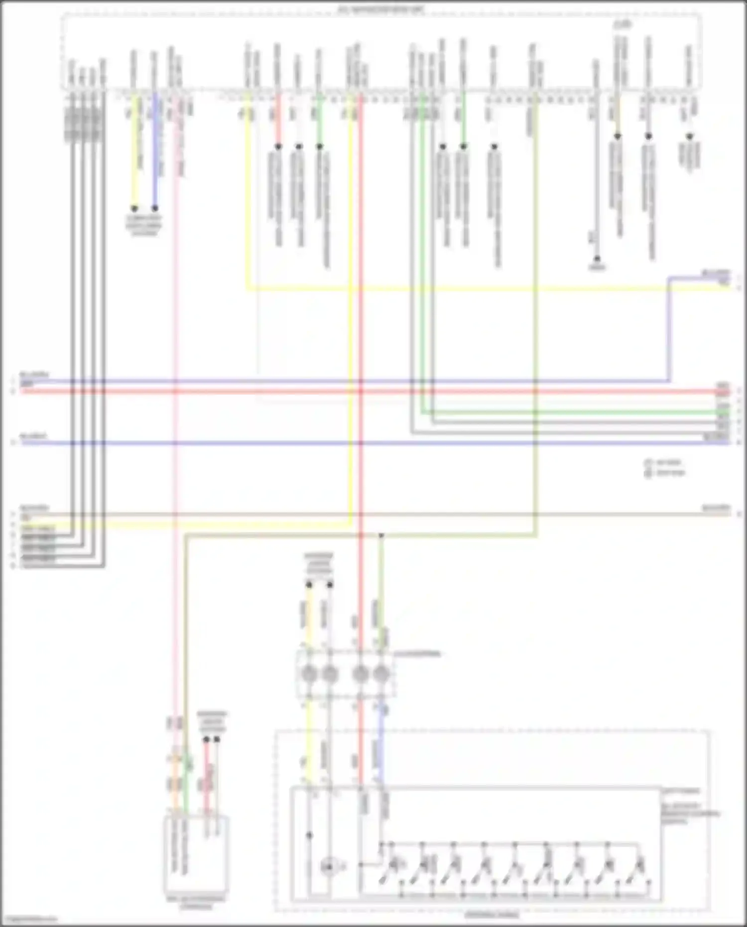 Stinger Kia I facelift (2020-2024): Navigation circuit, w/ mobis amplifier (4 of 5)