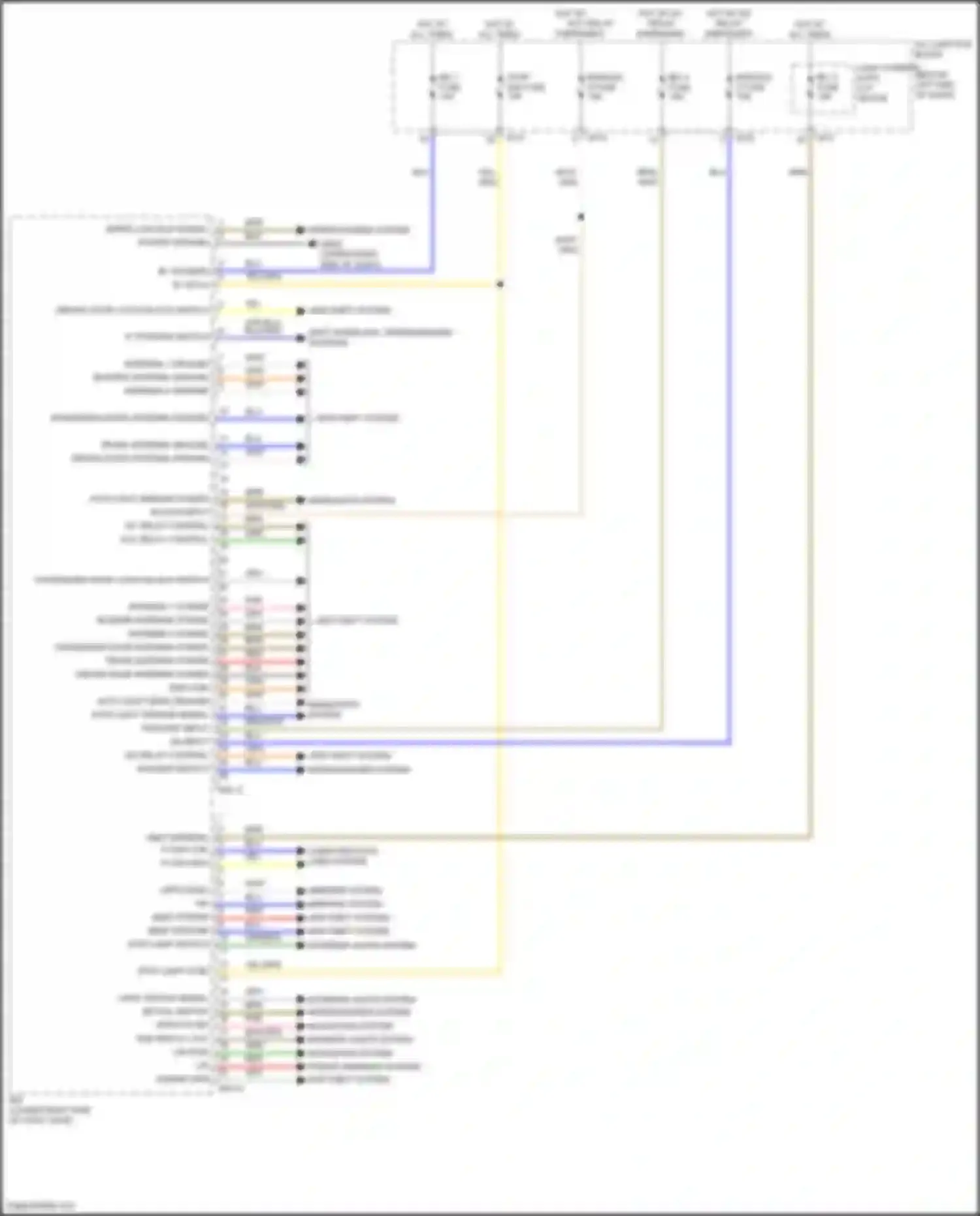 Wiring diagram auto light sens ground for Kia Stinger I facelift (2020-2024) (1 of 1)