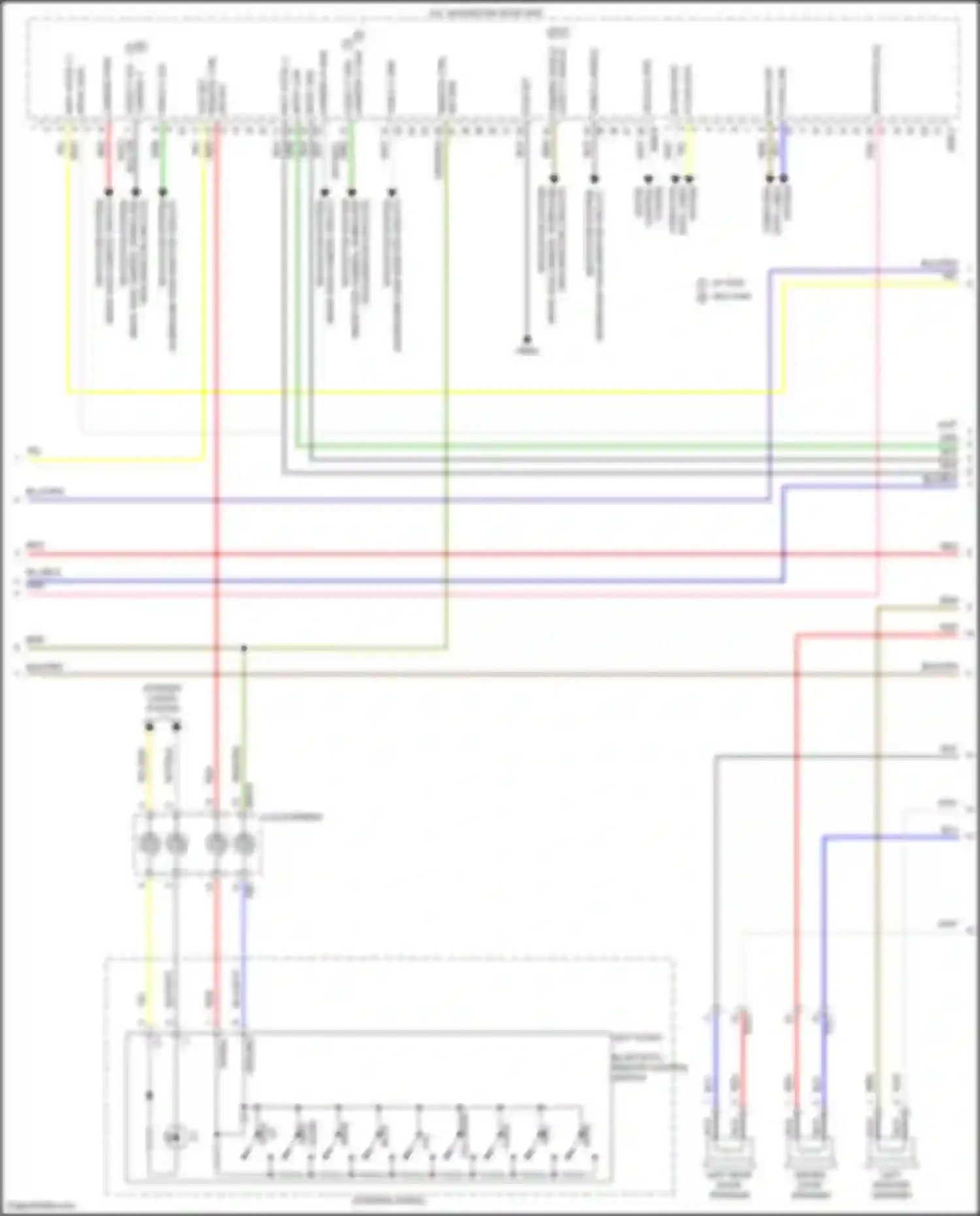 Wiring diagram b-can low for Kia Stinger I facelift (2020-2024) (18 of 32)