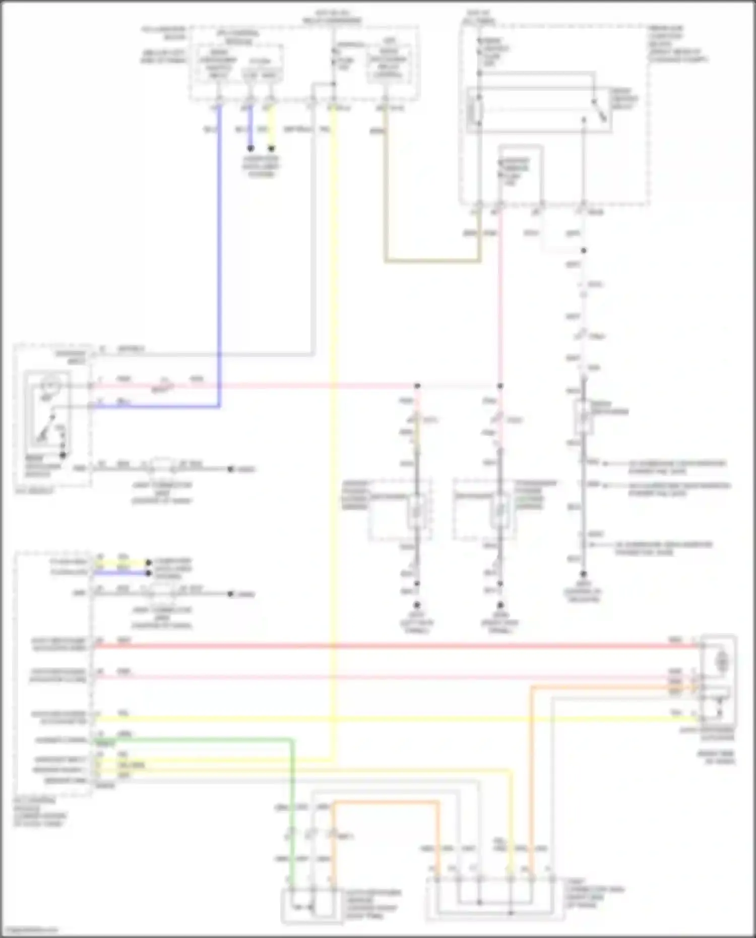 Wiring diagram grn for Kia Stinger I facelift (2020-2024) (36 of 139)