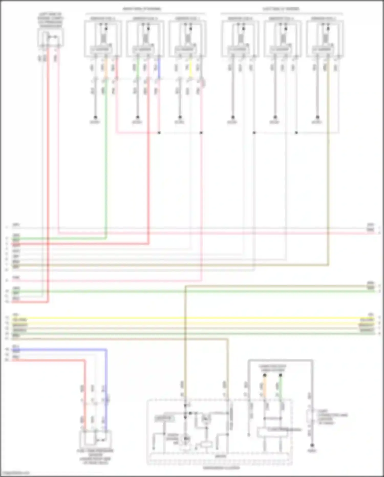 Wiring diagram ignition coil 4 for Kia Stinger I facelift (2020-2024) (2 of 2)