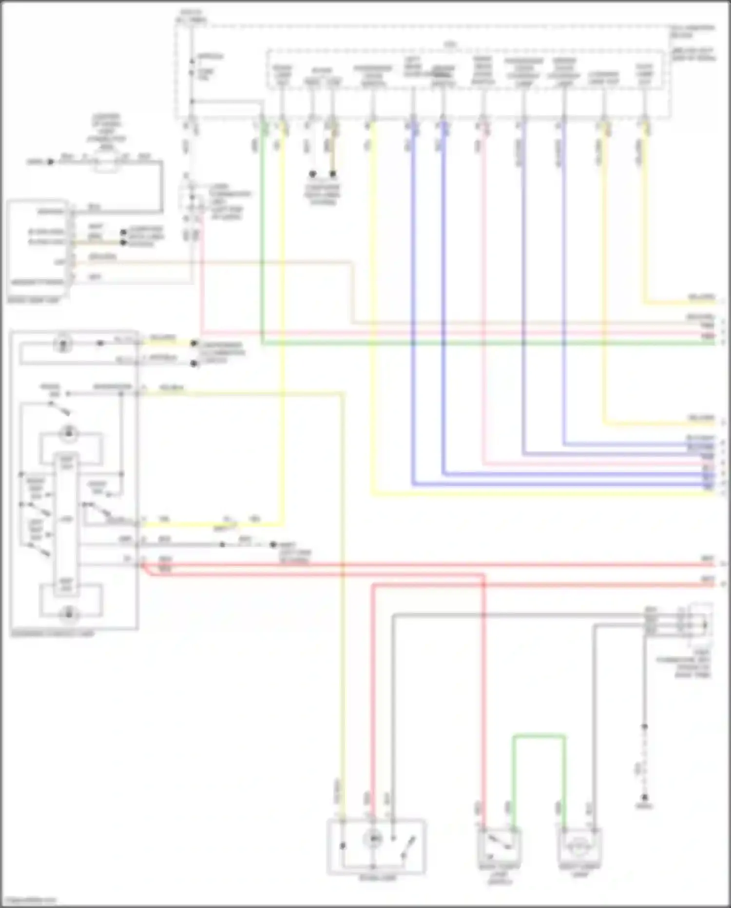 Wiring diagram i/p-d for Kia Stinger I facelift (2020-2024) (12 of 37)