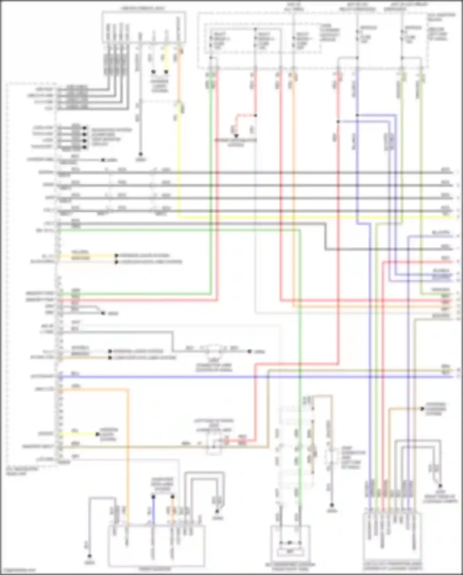 Wiring diagram i/p-g for Kia Stinger I facelift (2020-2024) (38 of 47)