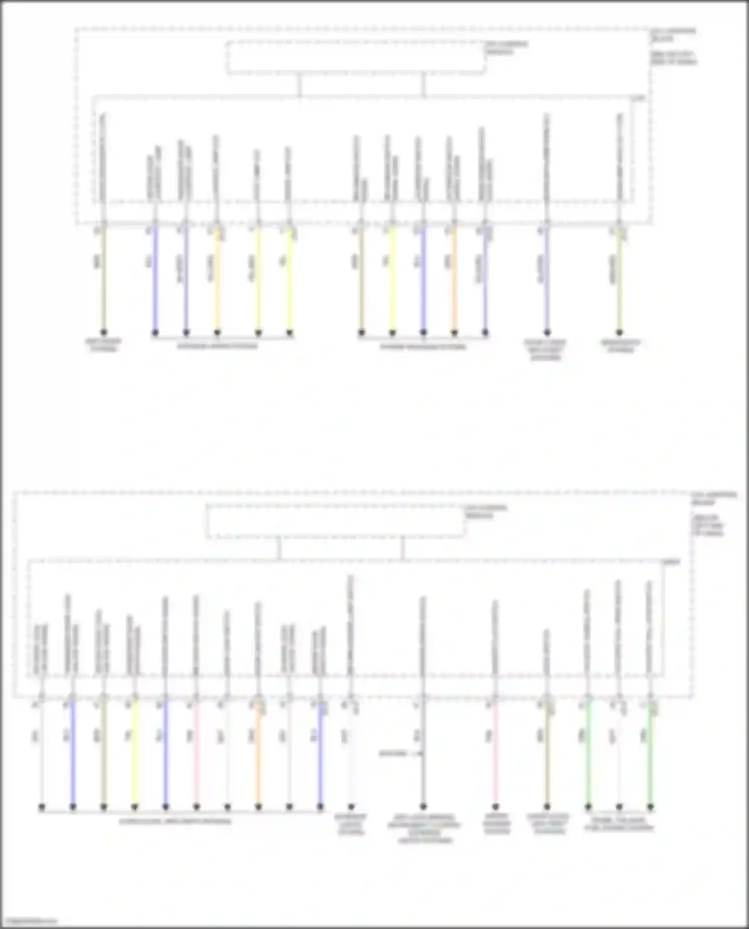 Wiring diagram ips control module for Kia Stinger I facelift (2020-2024) (26 of 32)