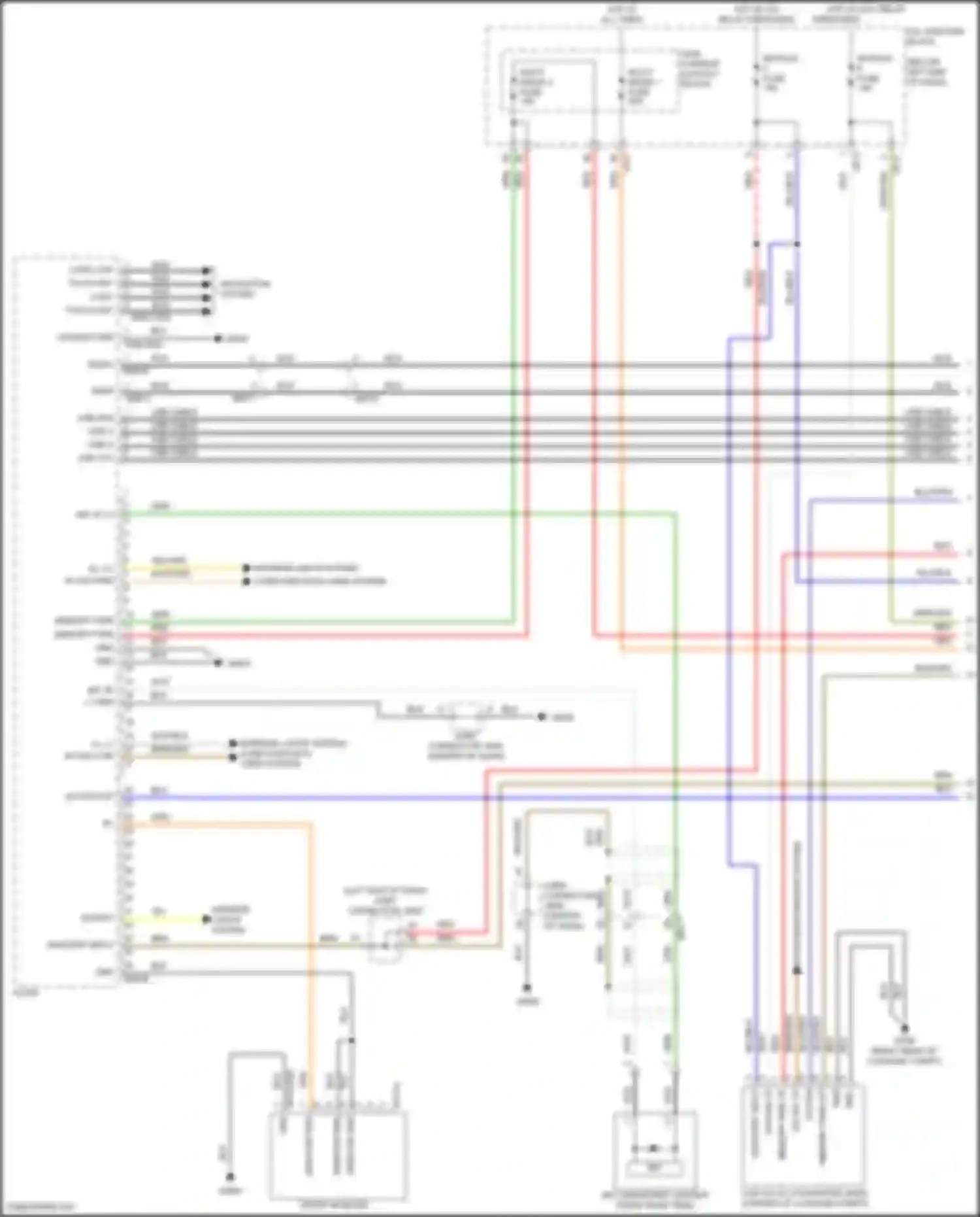 Wiring diagram isg sig i/p for Kia Stinger I facelift (2020-2024) (6 of 6)
