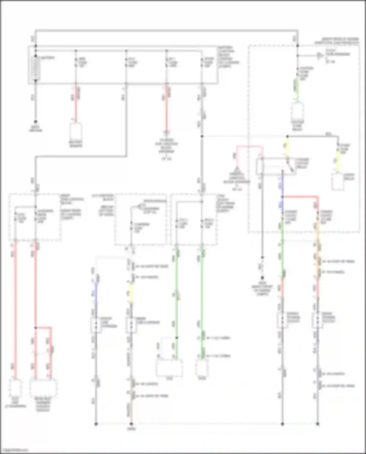 Wiring diagram pnk for Kia Stinger I facelift (2020-2024) (64 of 100)