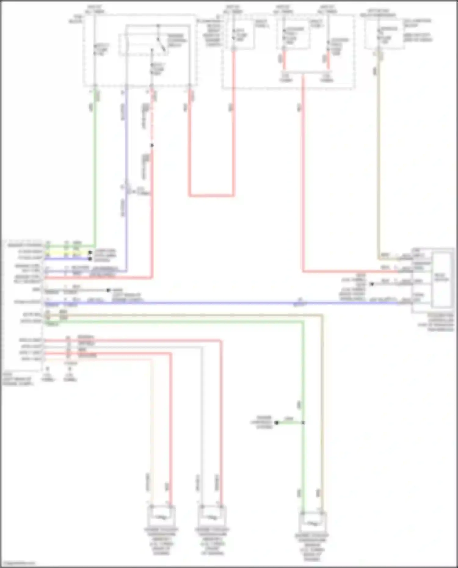Wiring diagram pwm sig for Kia Stinger I facelift (2020-2024) (2 of 2)