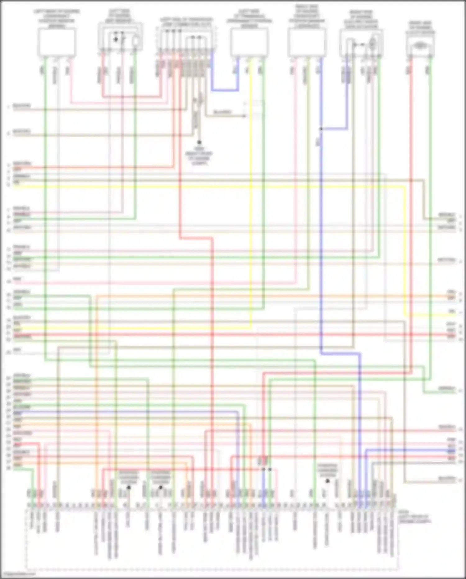 Wiring diagram wht/blk for Kia Stinger I facelift (2020-2024) (69 of 79)