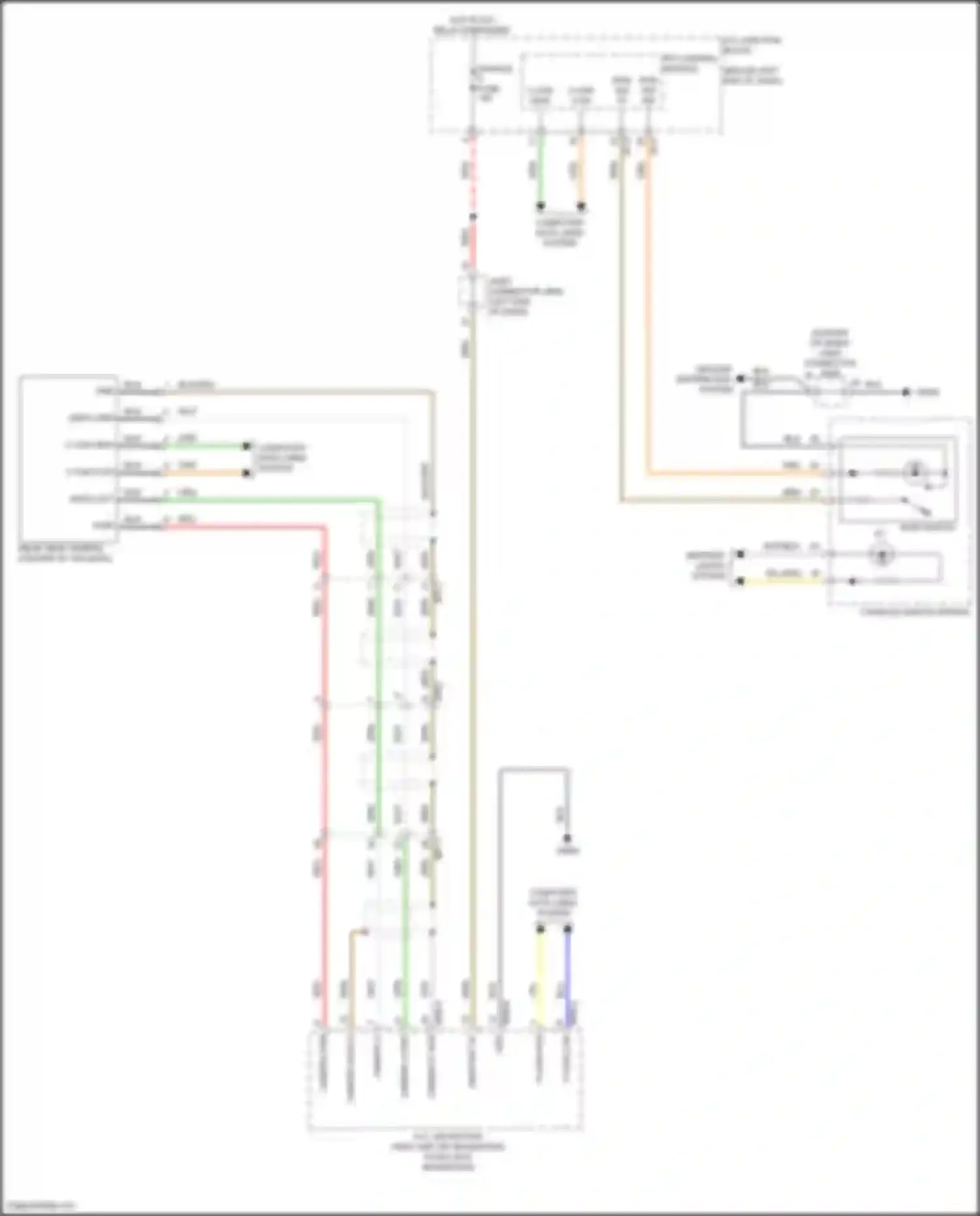 Wiring diagram wht/blk for Kia Stinger I facelift (2020-2024) (30 of 79)
