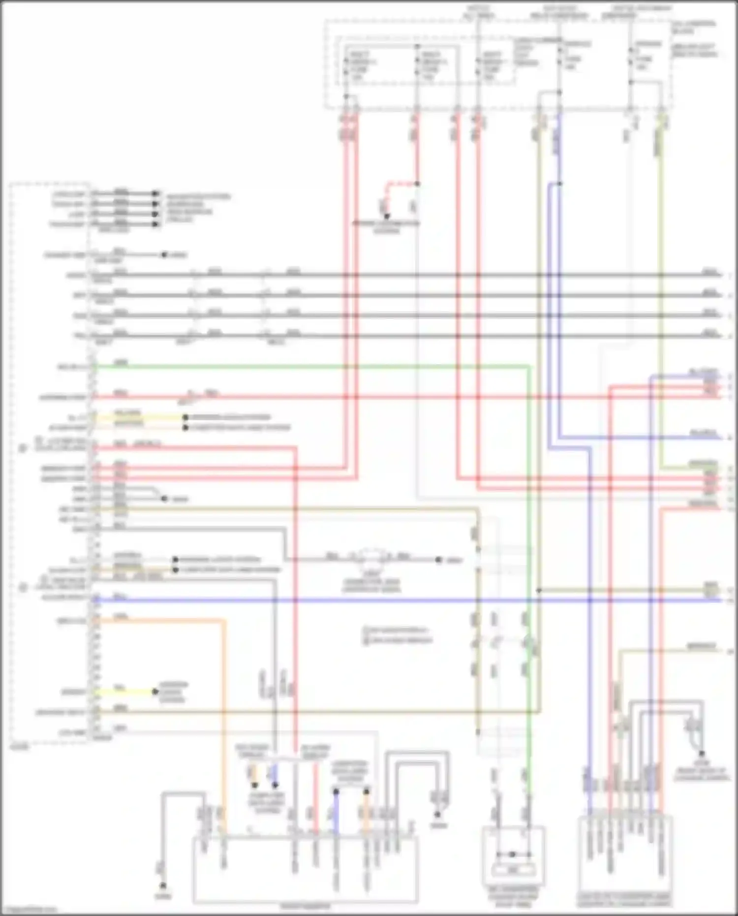 Stinger Kia I (2017-2021): Navigation circuit, w/ mobis amplifier (1 of 4)