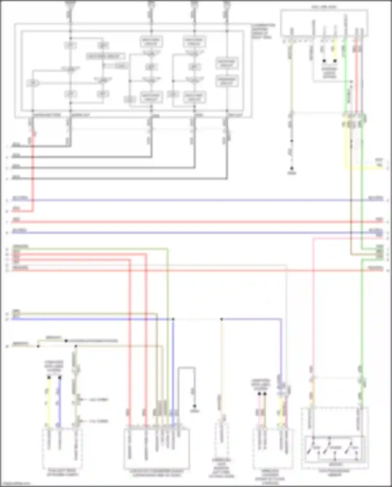 Stinger Kia I (2017-2021): Navigation circuit, w/ premium amplifier (2 of 4)