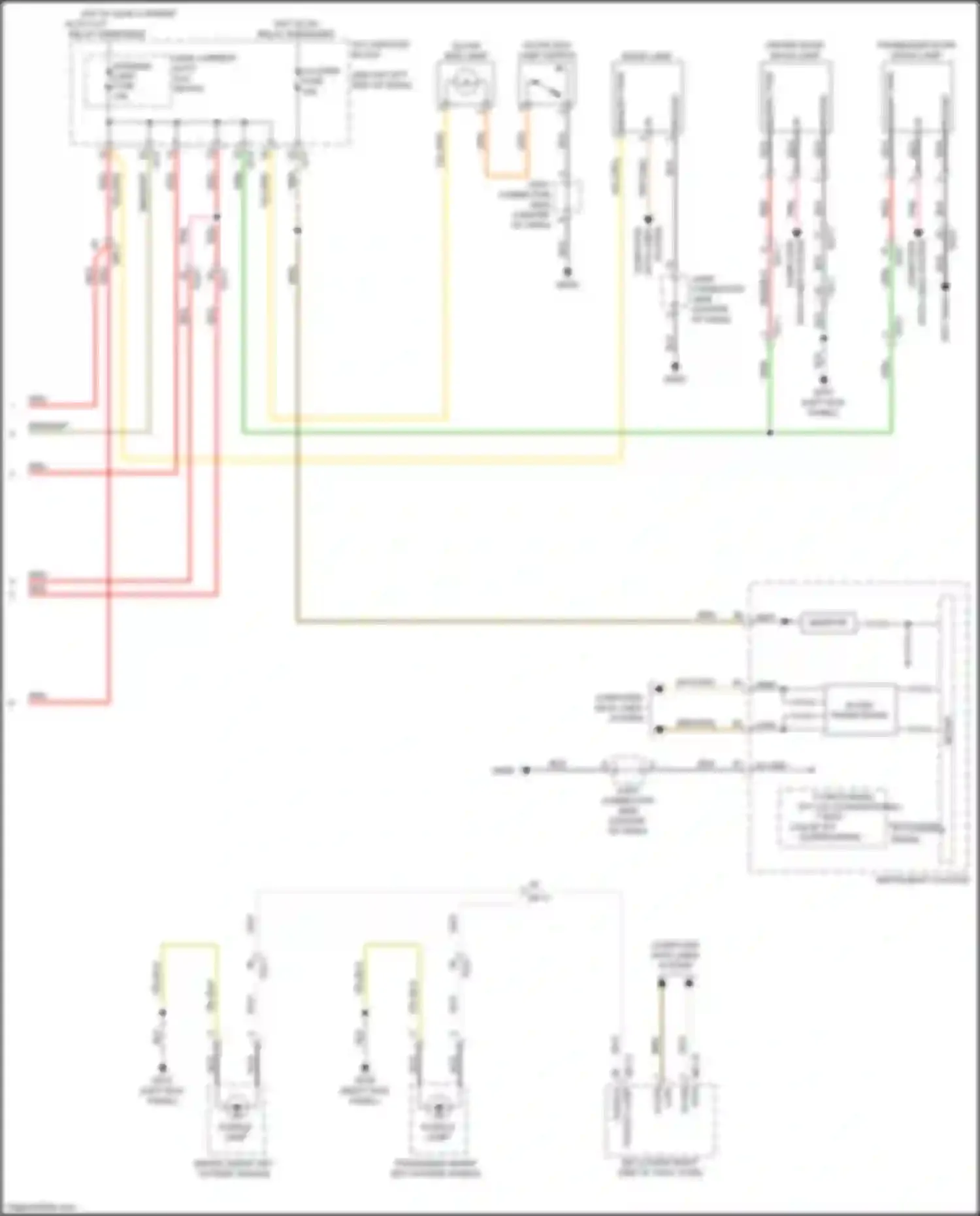 Wiring diagram computer data lines system for Kia Stinger I (2017-2021) (14 of 95)