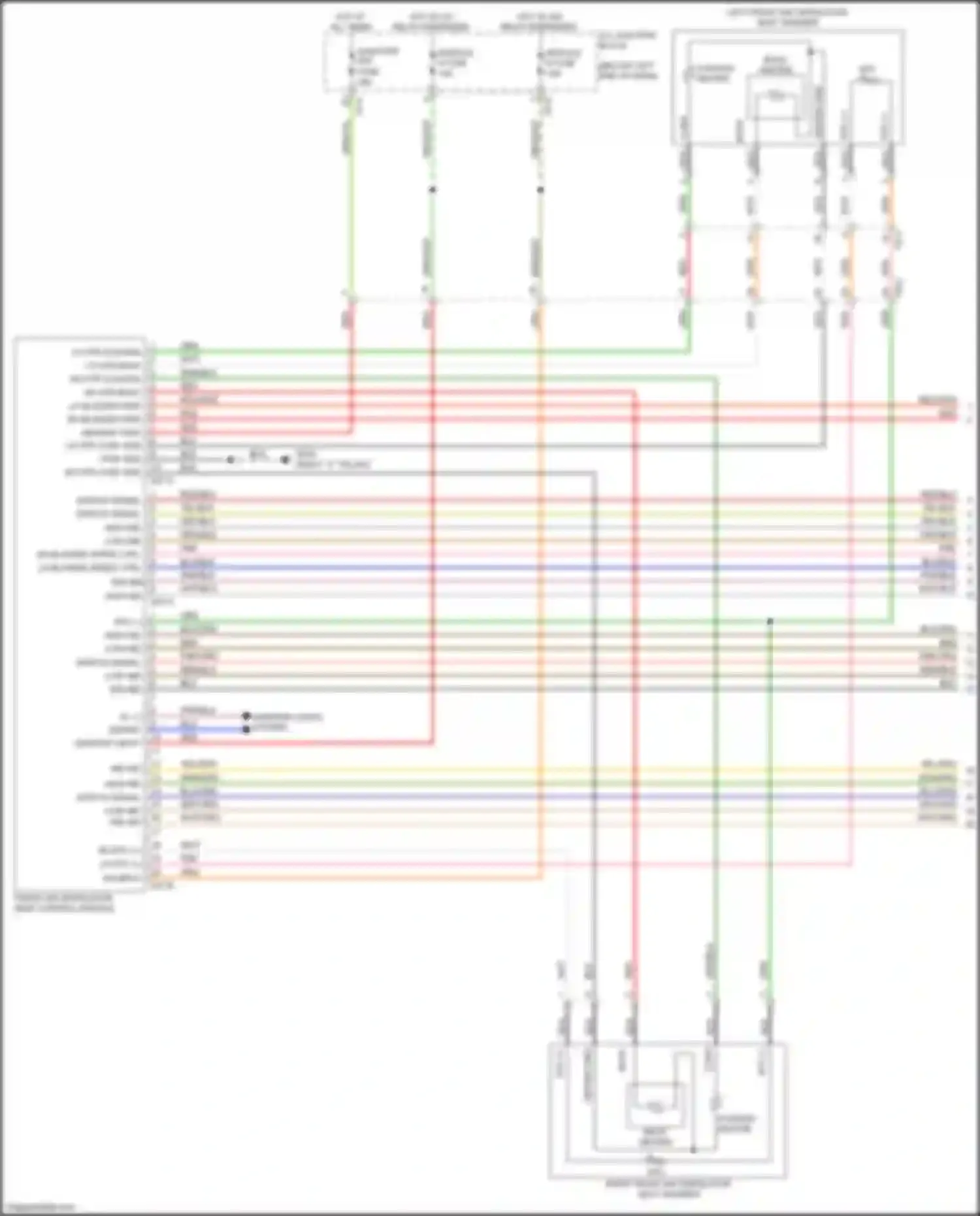 Wiring diagram cush b+ for Kia Stinger I (2017-2021) (1 of 1)
