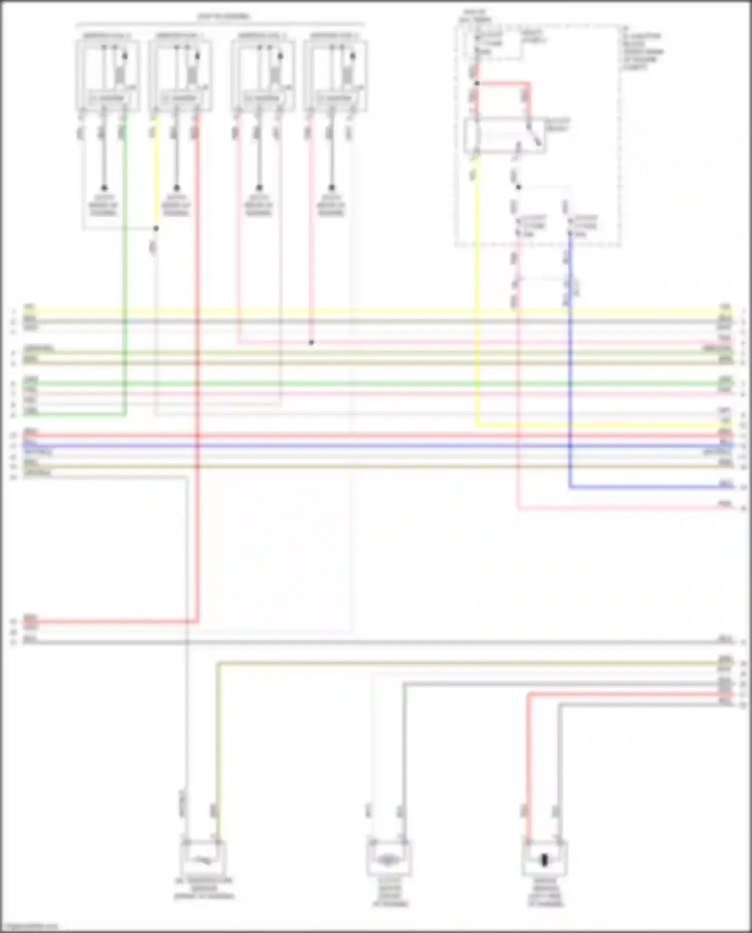 Wiring diagram e-cvvt 3 fuse for Kia Stinger I (2017-2021) (1 of 1)