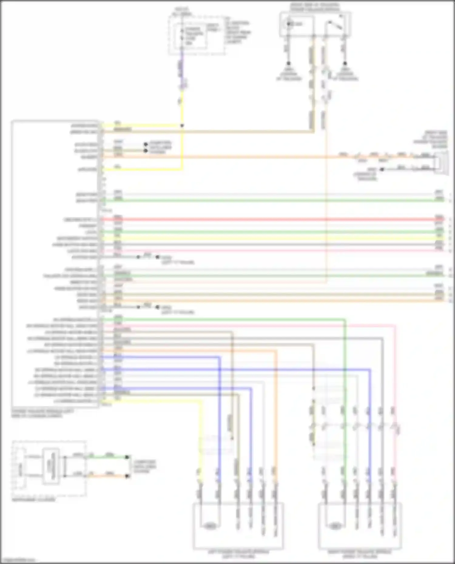 Wiring diagram e/r junction block for Kia Stinger I (2017-2021) (28 of 35)