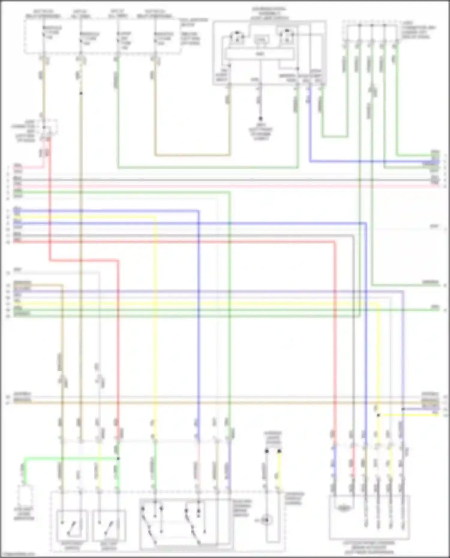 Wiring diagram grn/blk for Kia Stinger I (2017-2021) (12 of 45)