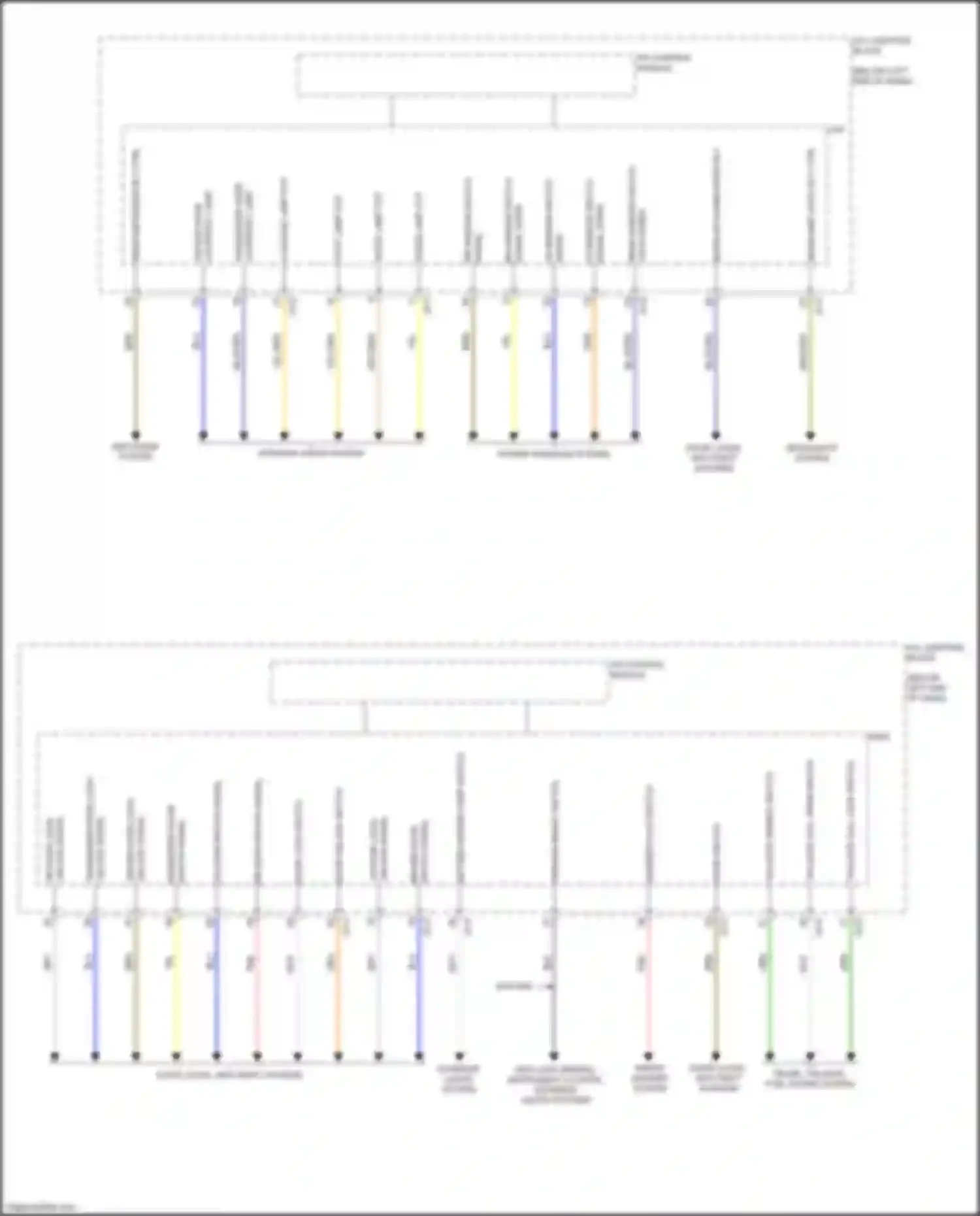 Wiring diagram grn/org for Kia Stinger I (2017-2021) (4 of 46)