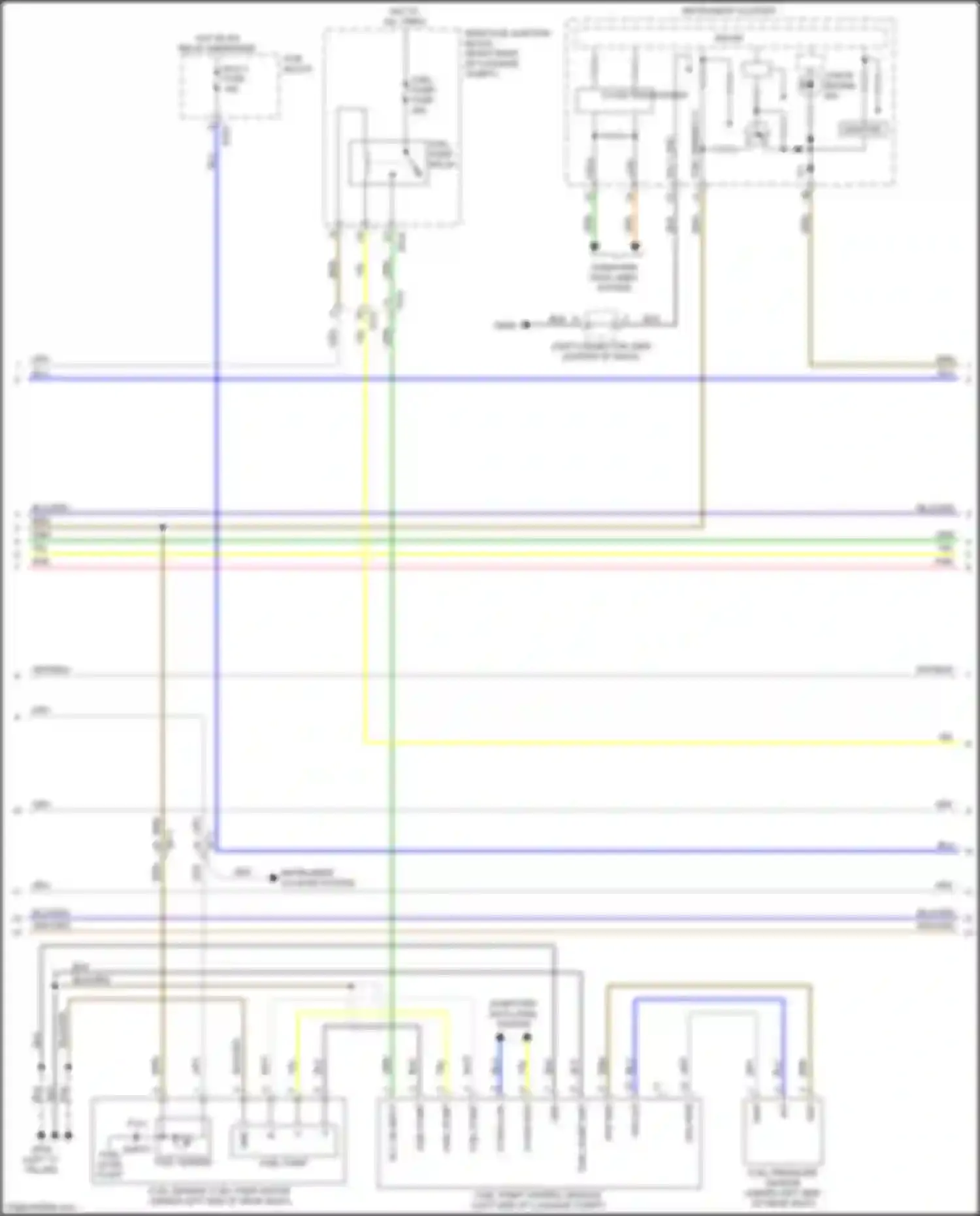 Wiring diagram gry for Kia Stinger I (2017-2021) (103 of 112)