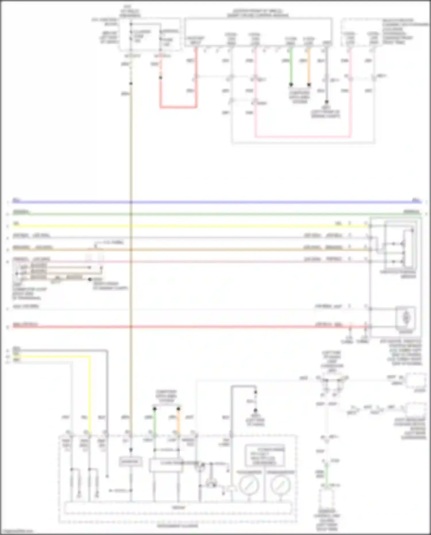 Wiring diagram gry for Kia Stinger I (2017-2021) (62 of 112)