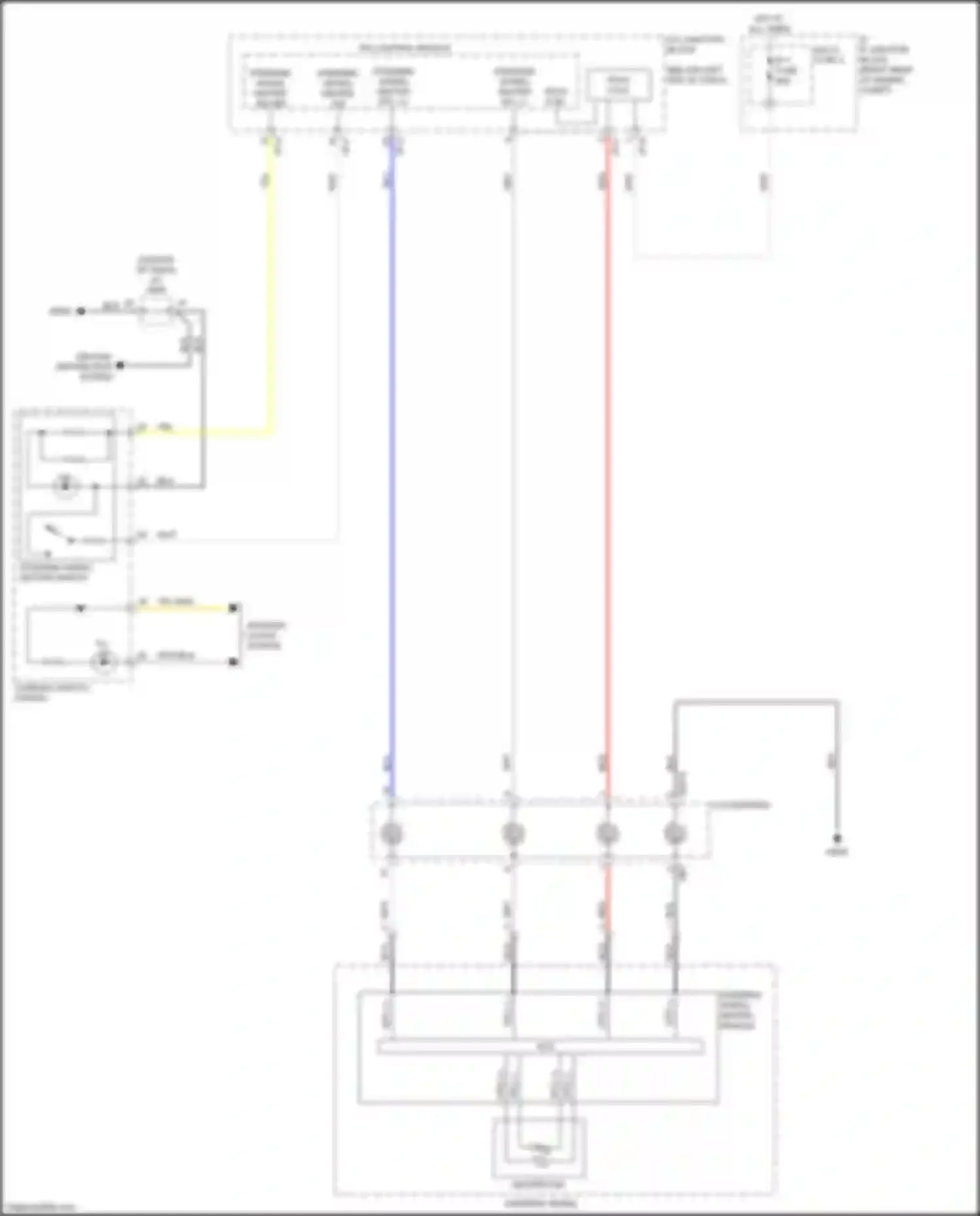 Wiring diagram i/p-b for Kia Stinger I (2017-2021) (11 of 15)