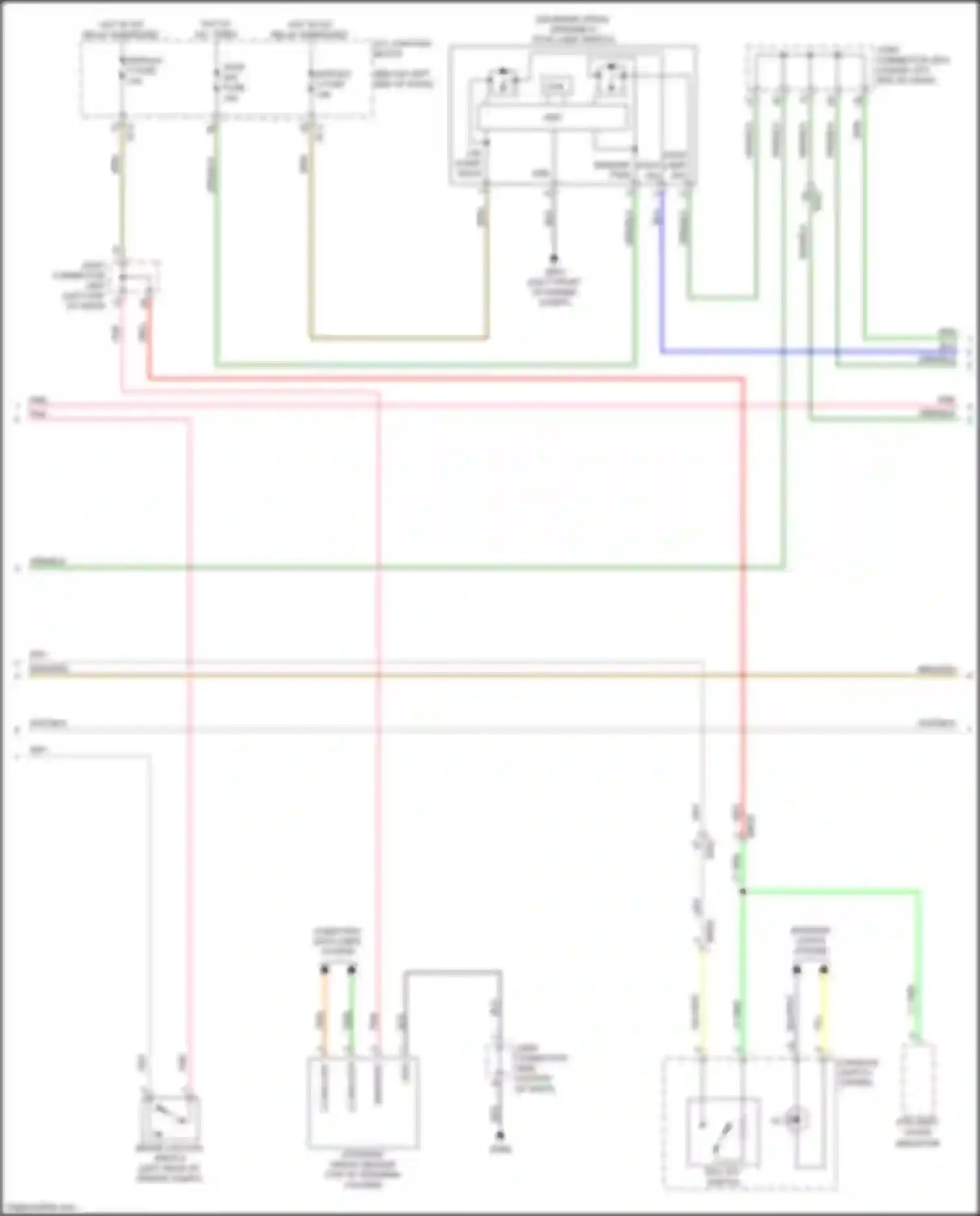Wiring diagram i/p-e for Kia Stinger I (2017-2021) (2 of 25)