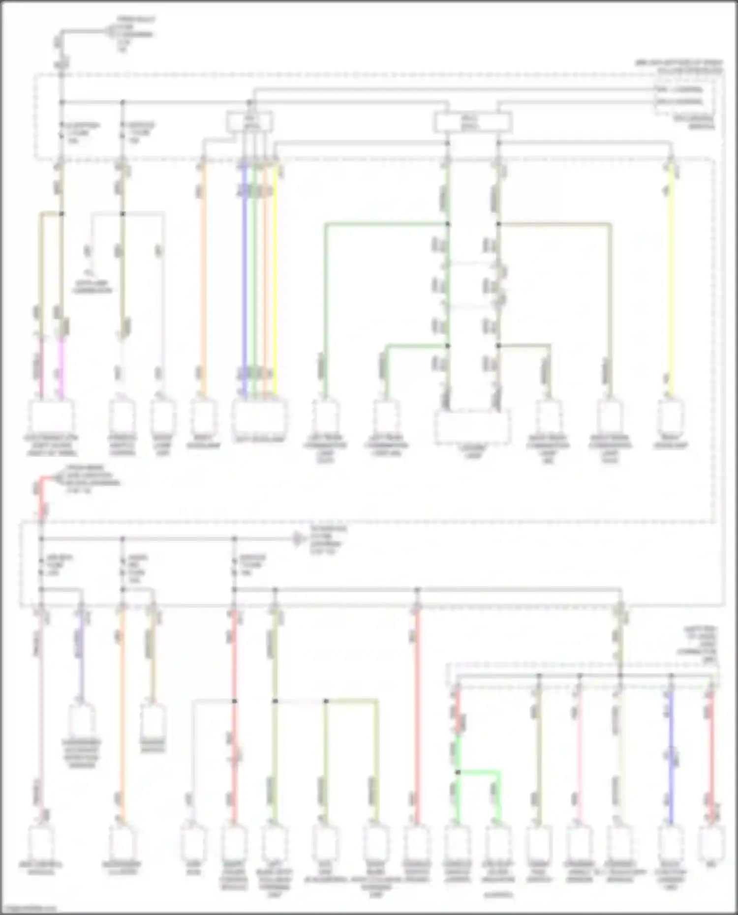 Wiring diagram i/p-f for Kia Stinger I (2017-2021) (44 of 57)