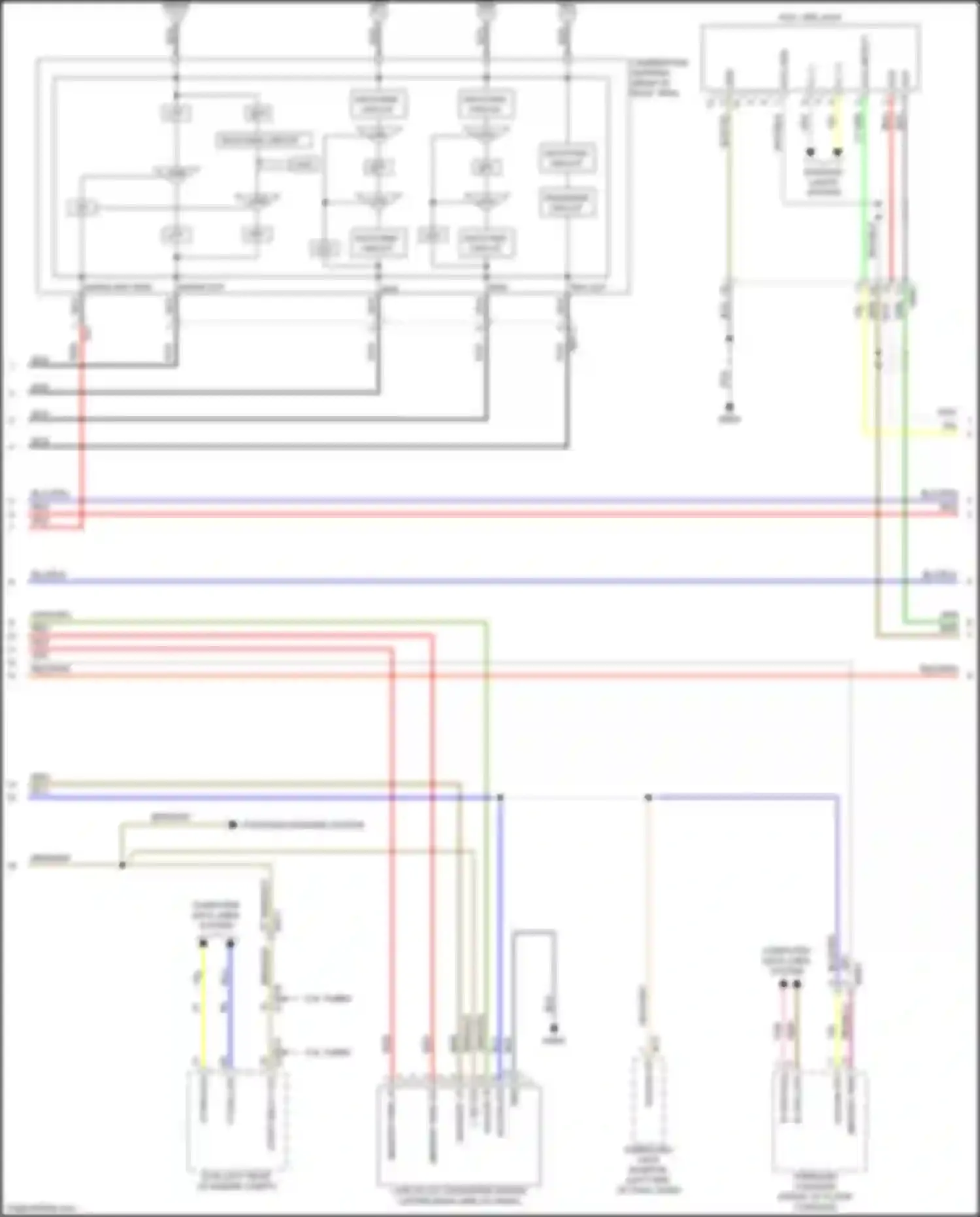 Wiring diagram l isg sig for Kia Stinger I (2017-2021) (1 of 7)