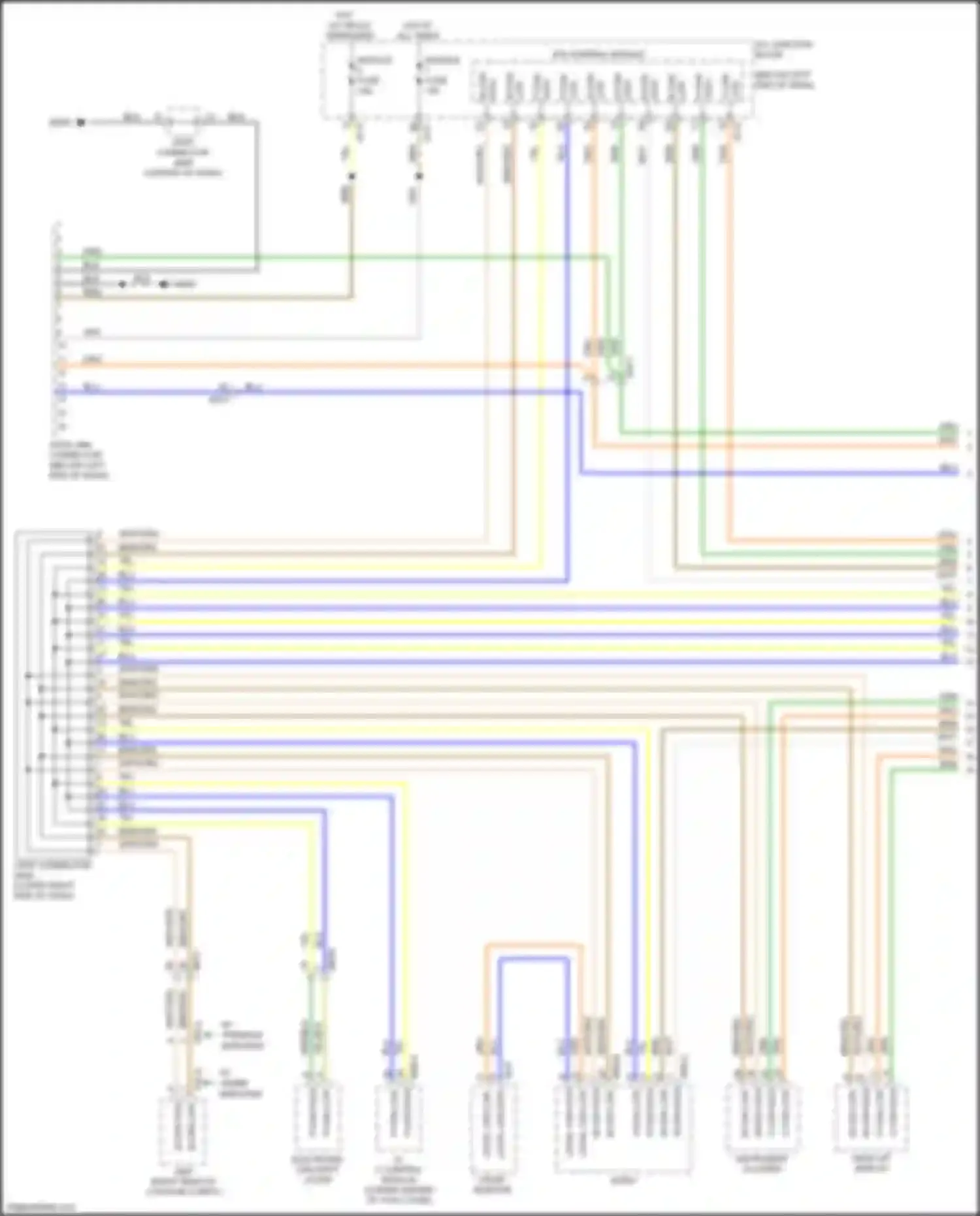 Wiring diagram m-can low for Kia Stinger I (2017-2021) (1 of 12)