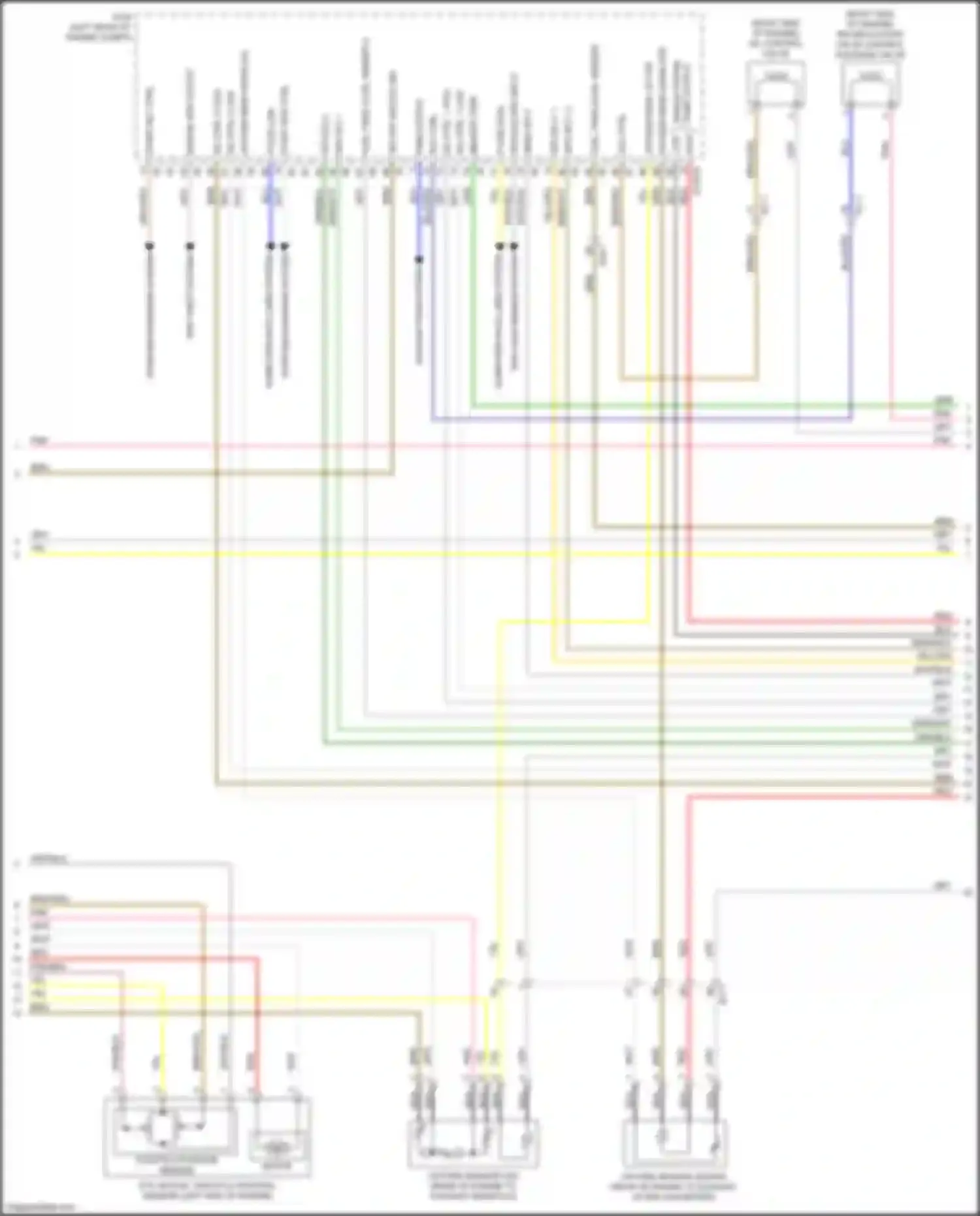 Wiring diagram oxygen sens up htr for Kia Stinger I (2017-2021) (1 of 1)