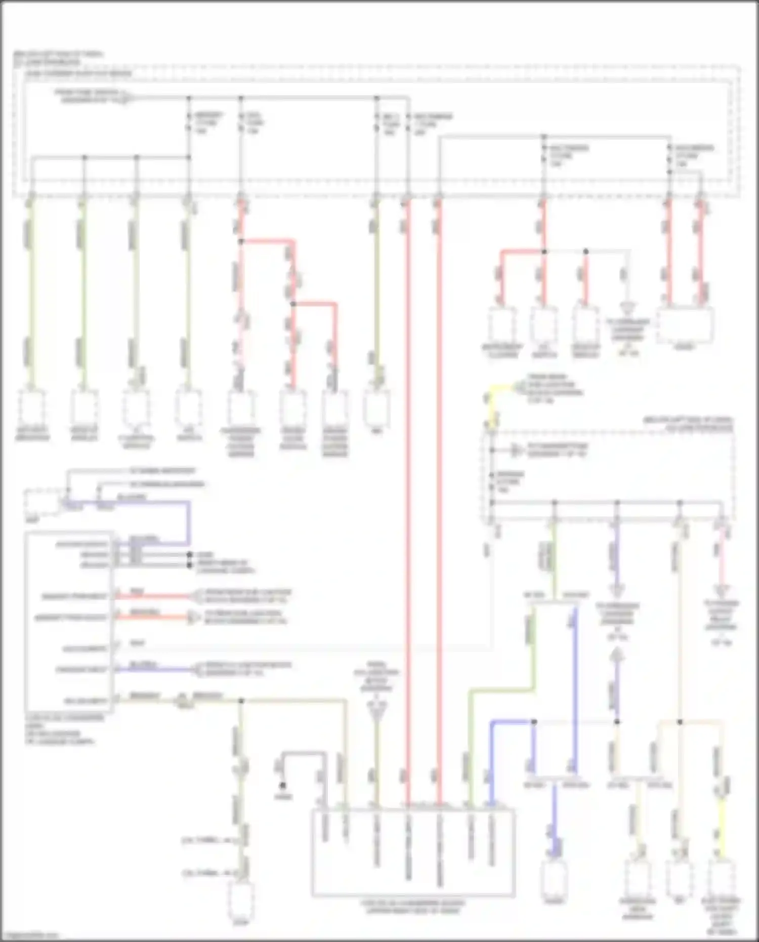 Wiring diagram pnk for Kia Stinger I (2017-2021) (70 of 99)