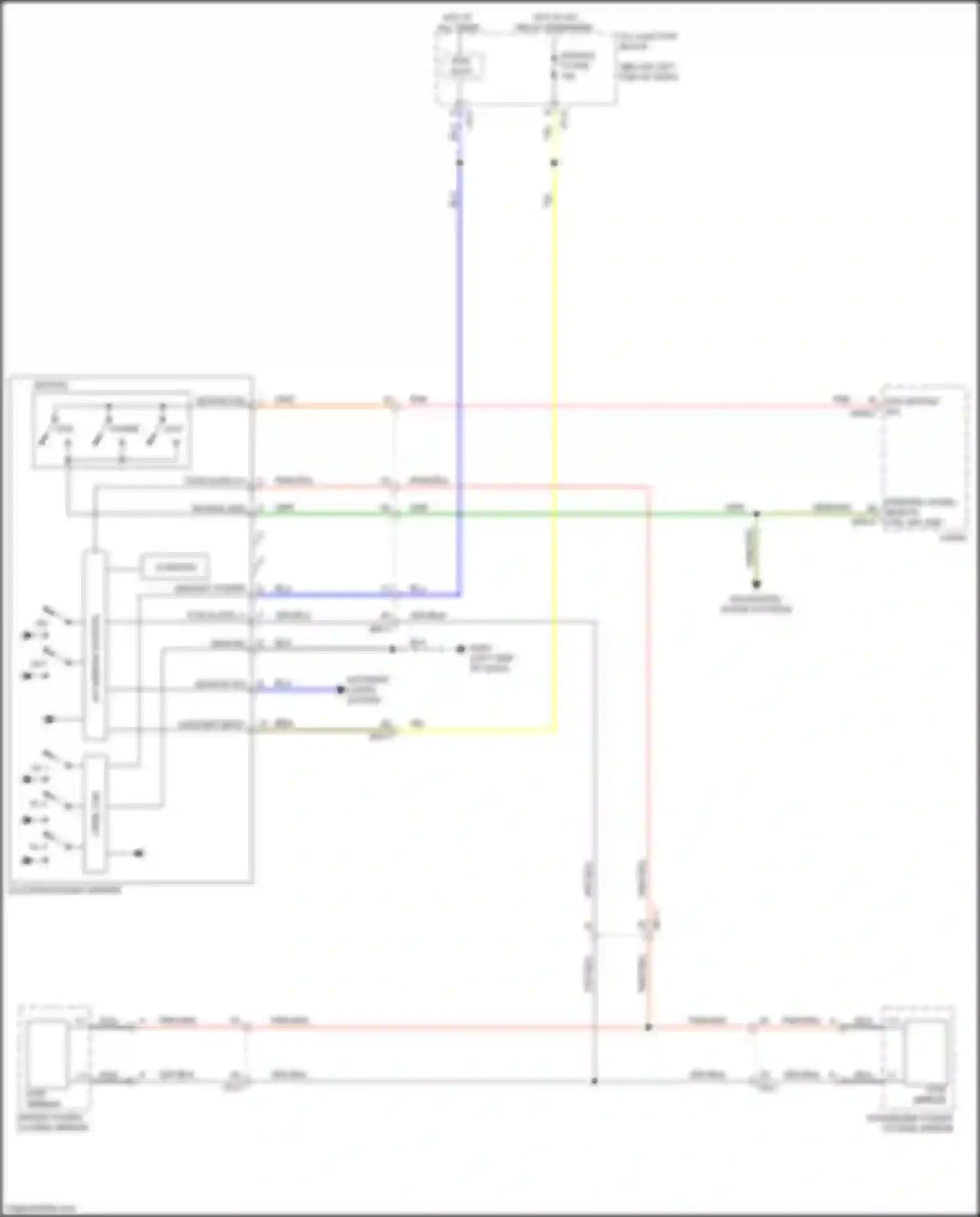 Wiring diagram pnk/org for Kia Stinger I (2017-2021) (2 of 9)