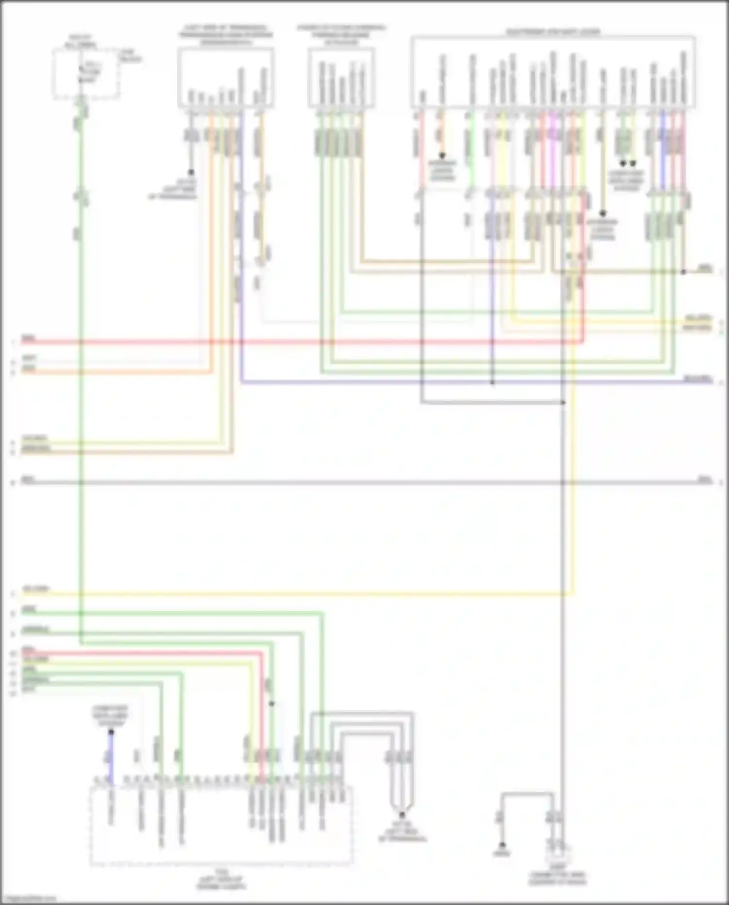 Wiring diagram red/yel for Kia Stinger I (2017-2021) (1 of 1)