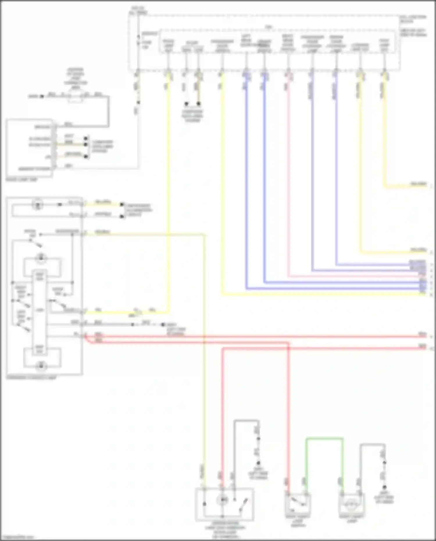 Wiring diagram wht/blk for Kia Stinger I (2017-2021) (3 of 79)