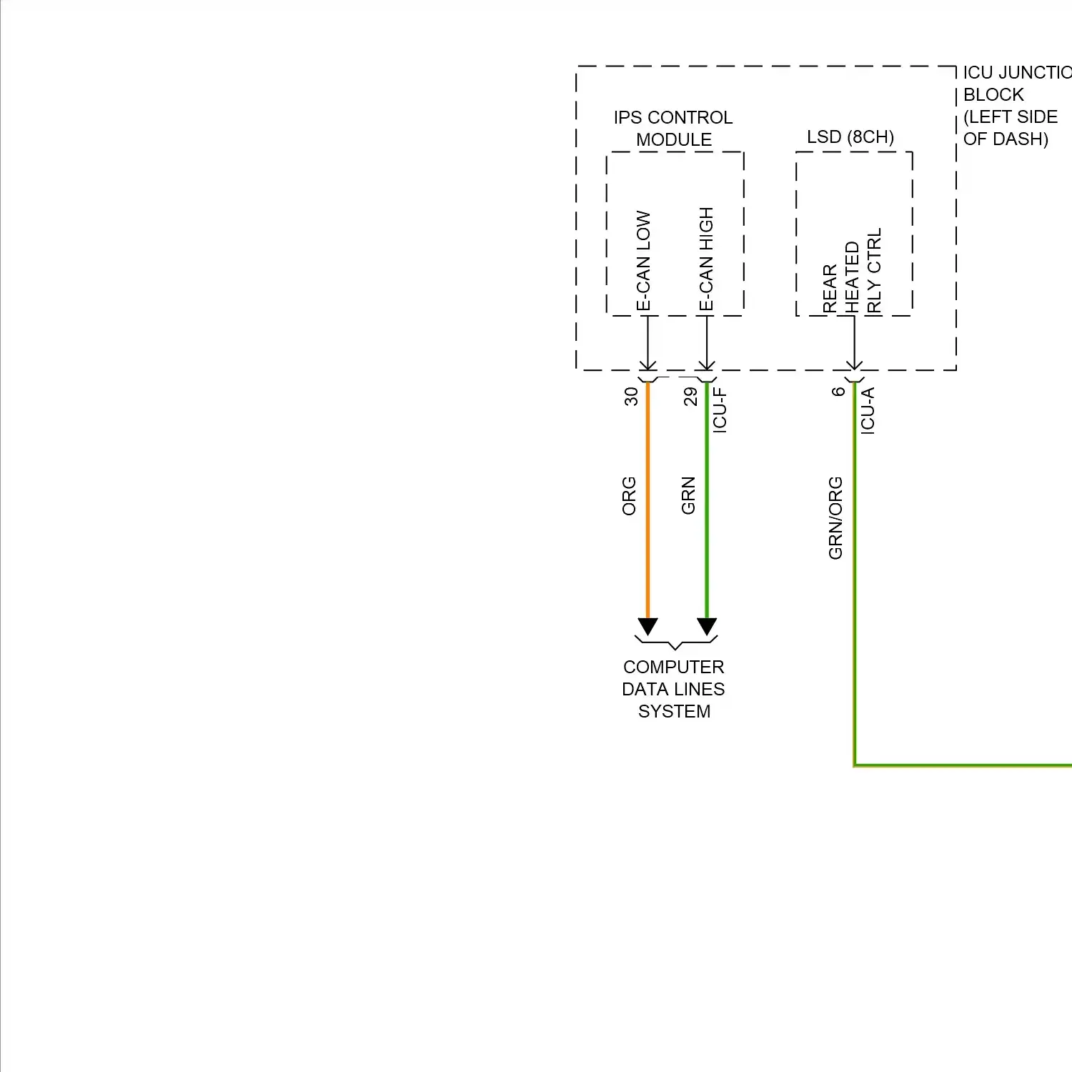 demo - Defoggers circuit, w/o auto defogger (1 of 2) Defoggers circuit, w/o auto defogger (1 of 2)