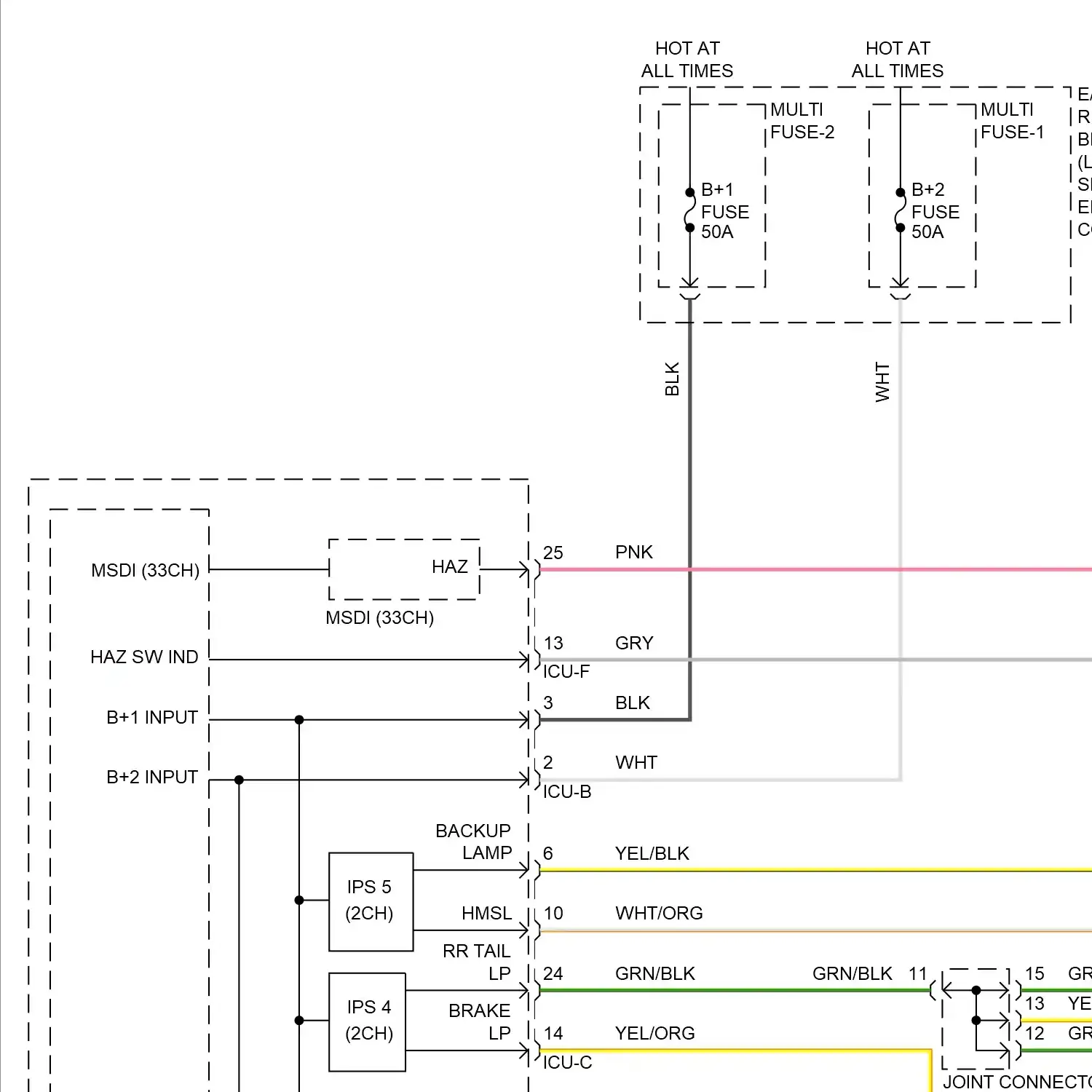 demo - Exterior lamps circuit, w/ led (1 of 3) Exterior lamps circuit, w/ led (1 of 3)
