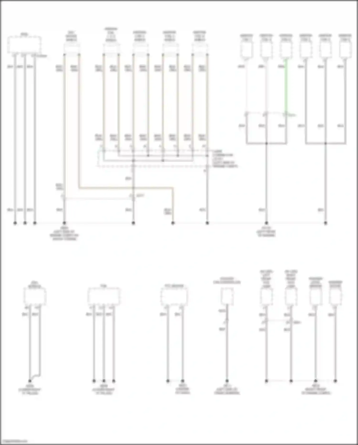 Wiring diagram blk for Kia Telluride I facelift (2022-2024) (52 of 159)