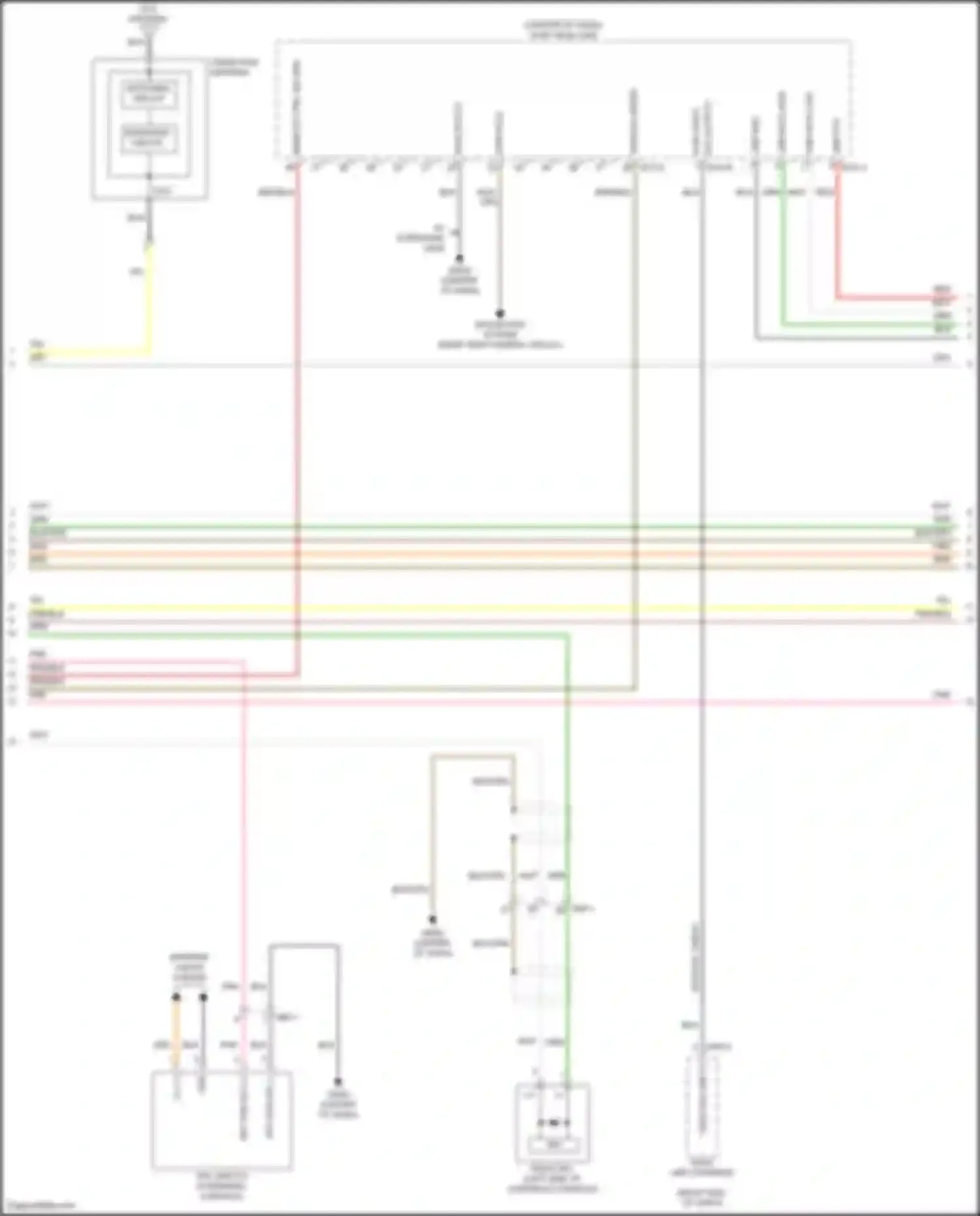 Wiring diagram brn/blk for Kia Telluride I facelift (2022-2024) (16 of 55)
