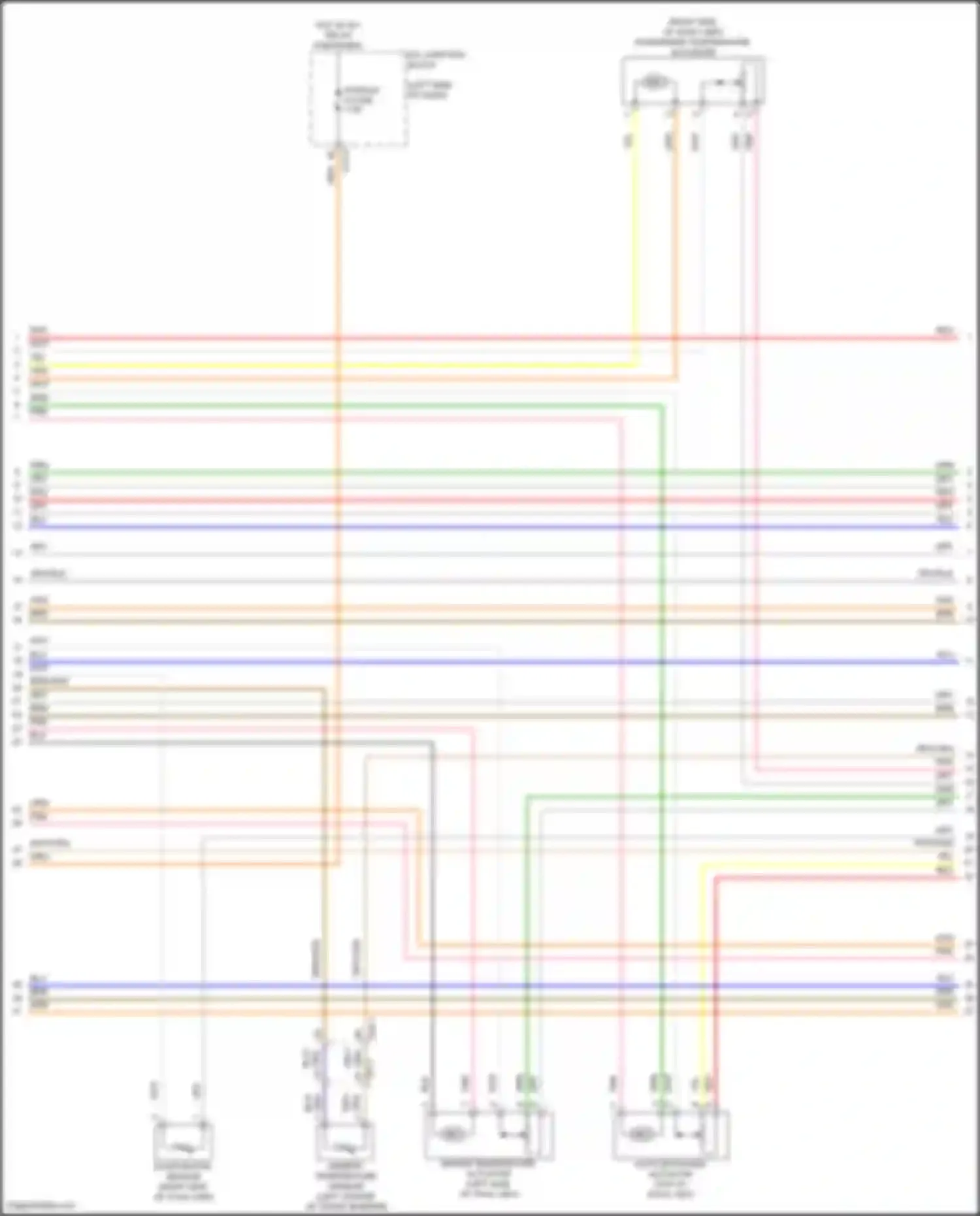 Wiring diagram brn/org for Kia Telluride I facelift (2022-2024) (3 of 37)