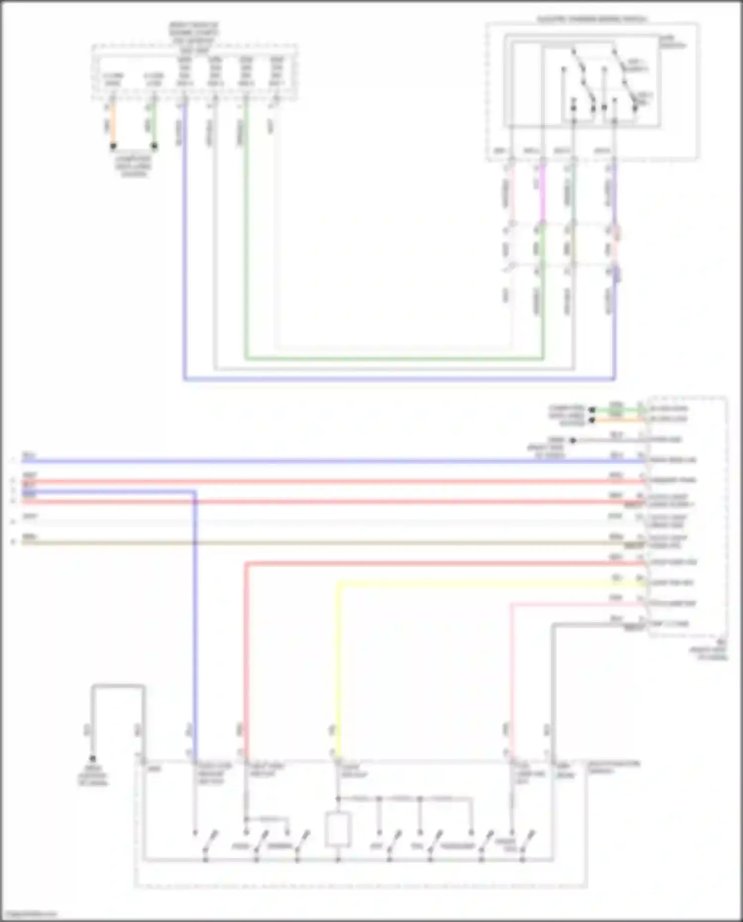 Wiring diagram computer data lines system for Kia Telluride I facelift (2022-2024) (13 of 95)