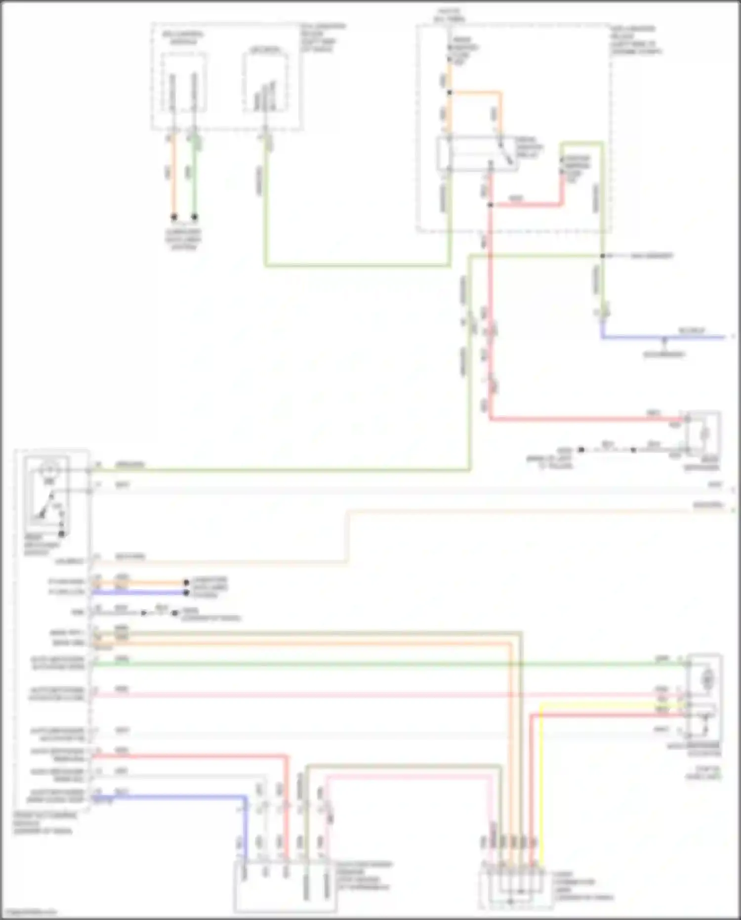 Wiring diagram computer data lines system for Kia Telluride I facelift (2022-2024) (15 of 95)