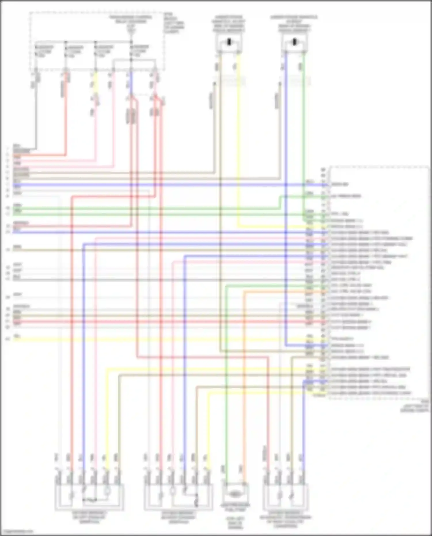 Wiring diagram cvvt intake bank 1 for Kia Telluride I facelift (2022-2024) (1 of 1)