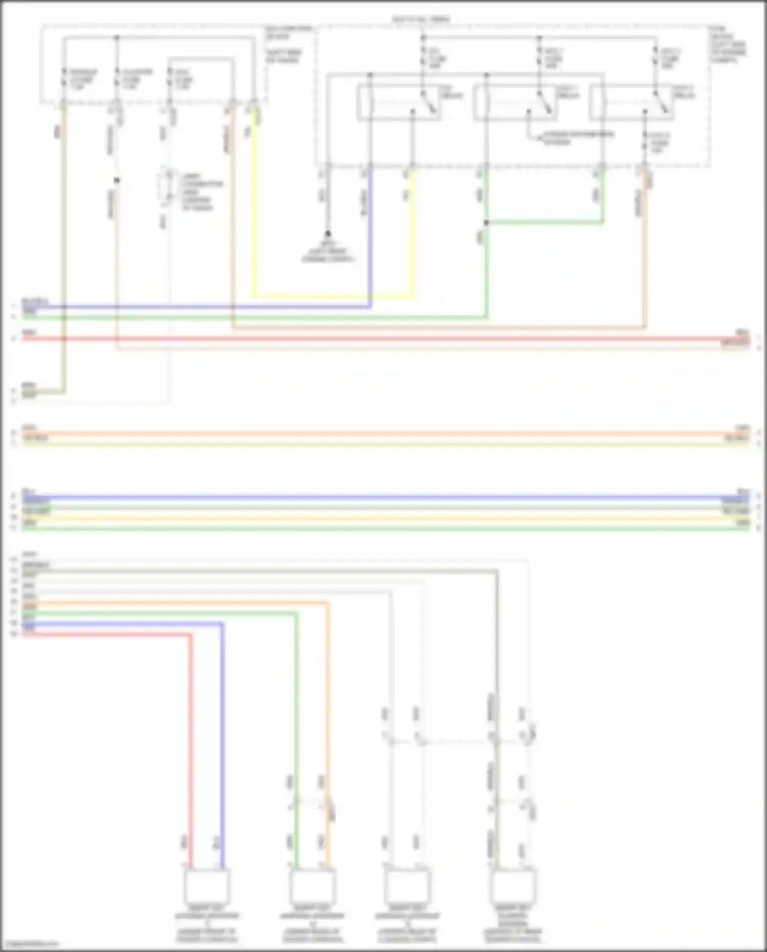 Wiring diagram e/r-a for Kia Telluride I facelift (2022-2024) (10 of 19)