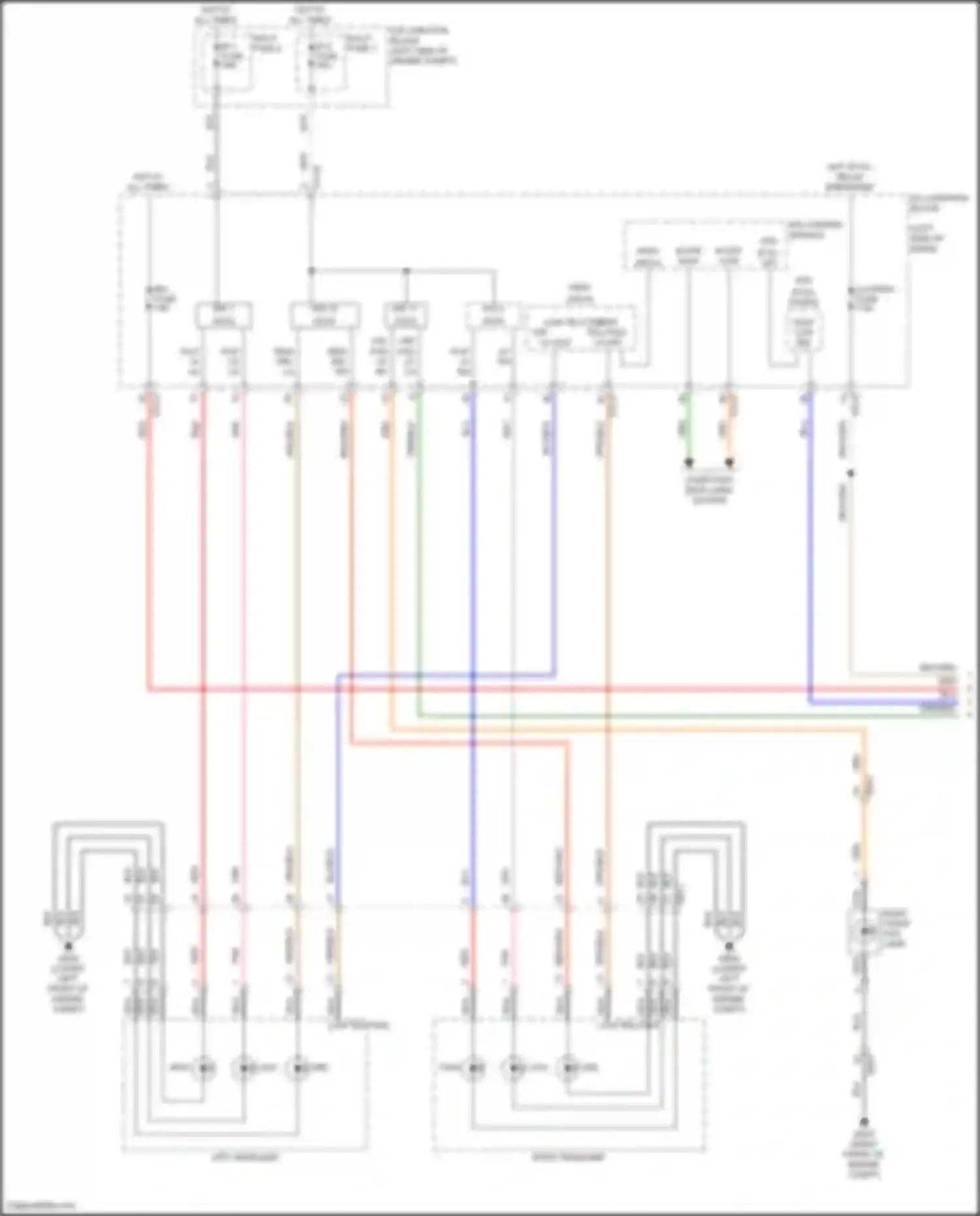 Wiring diagram e/r junction block for Kia Telluride I facelift (2022-2024) (1 of 32)