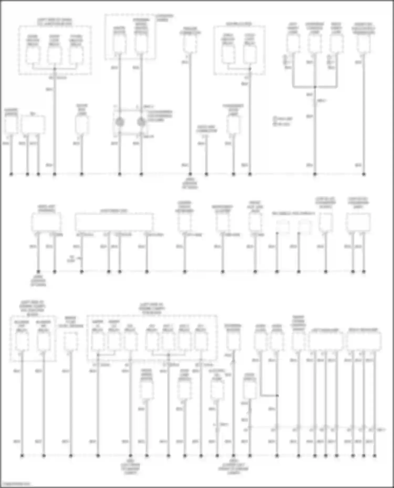 Wiring diagram external buzzer for Kia Telluride I facelift (2022-2024) (2 of 7)