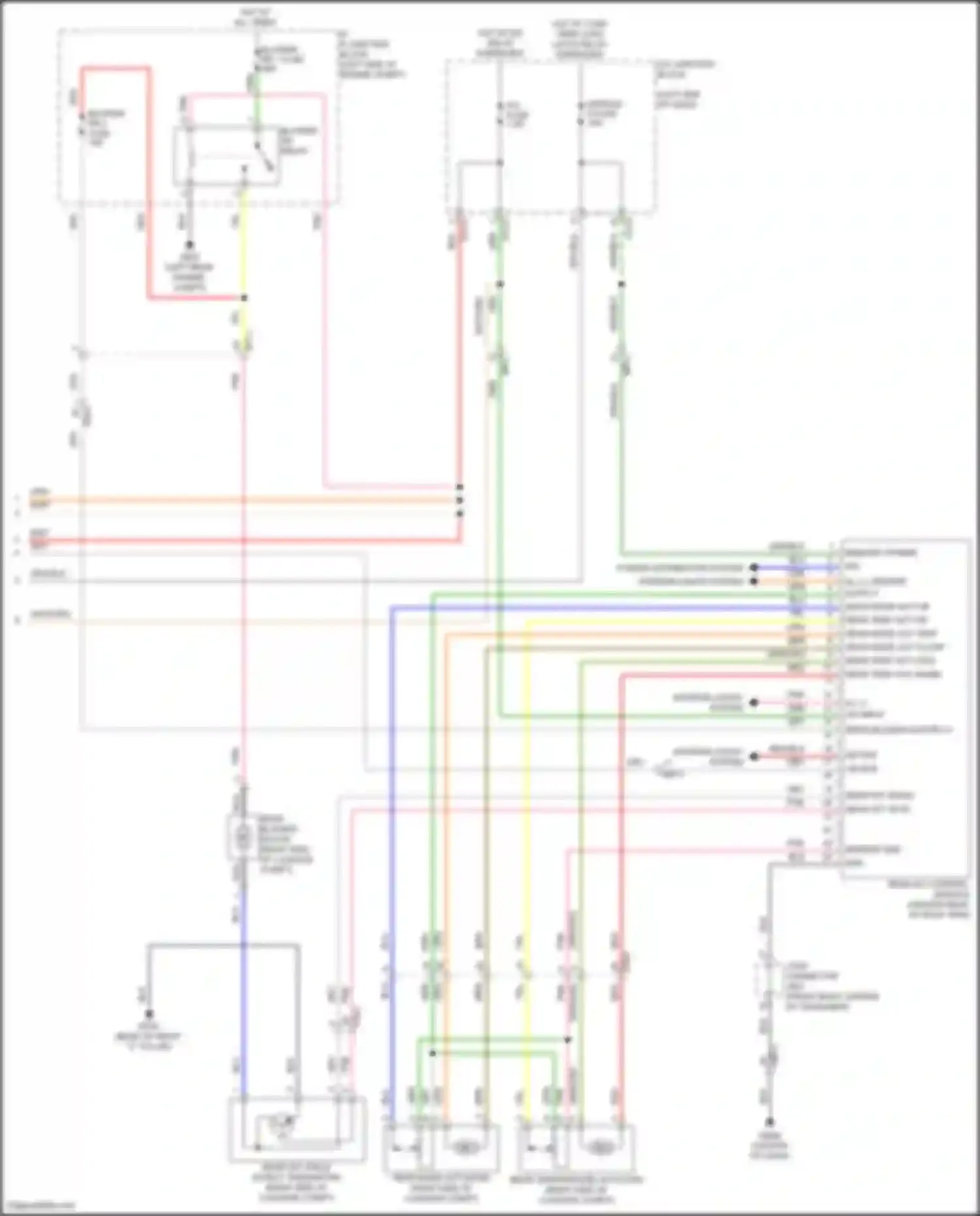 Wiring diagram grn/org for Kia Telluride I facelift (2022-2024) (12 of 48)