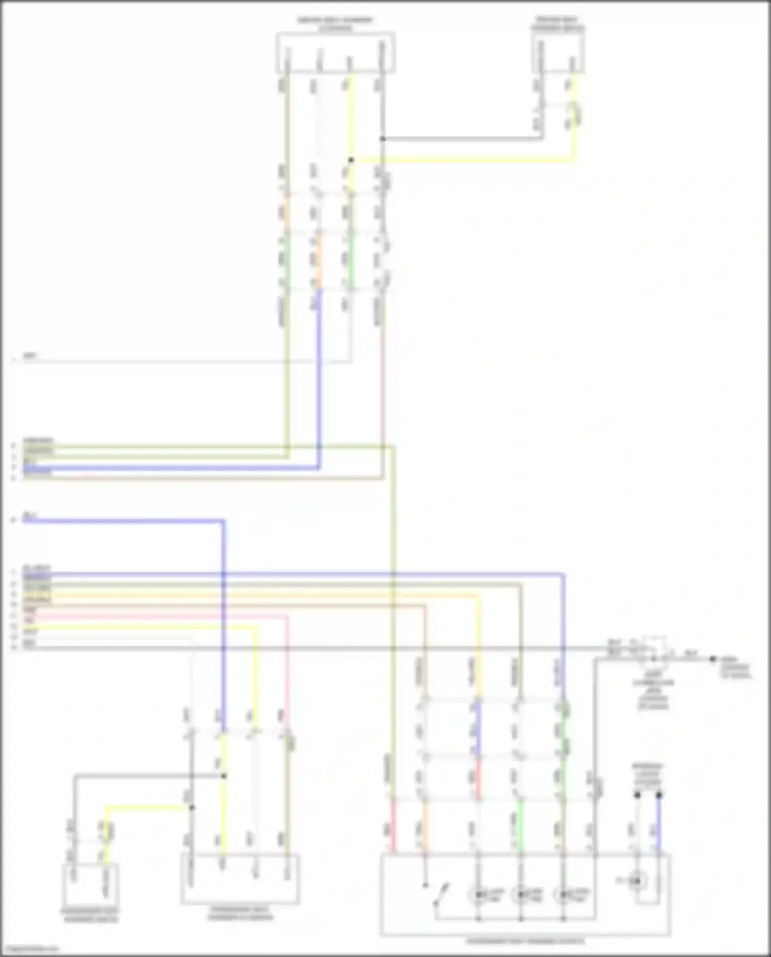 Wiring diagram htr b+ for Kia Telluride I facelift (2022-2024) (2 of 2)