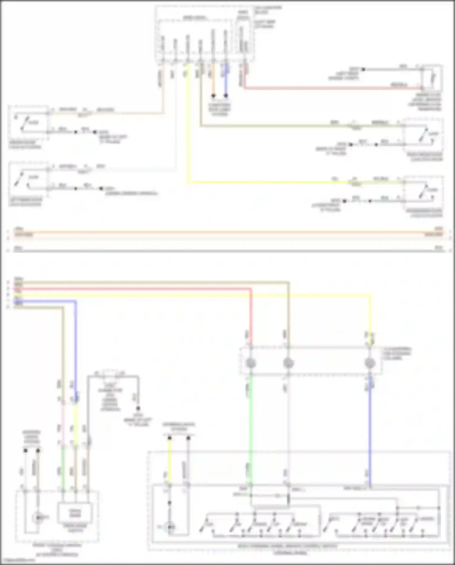 Wiring diagram icu-a for Kia Telluride I facelift (2022-2024) (26 of 33)