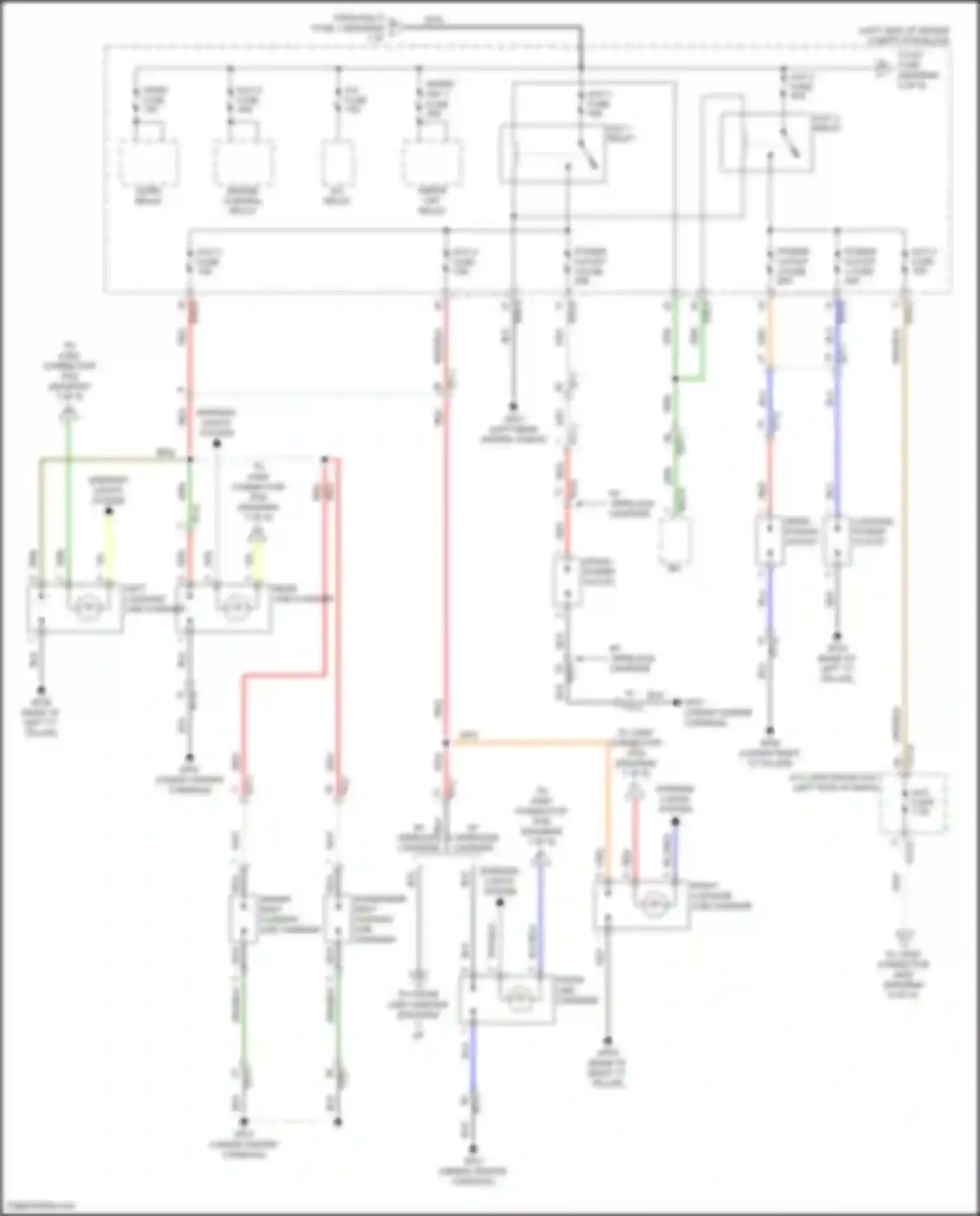 Wiring diagram icu-a for Kia Telluride I facelift (2022-2024) (27 of 33)